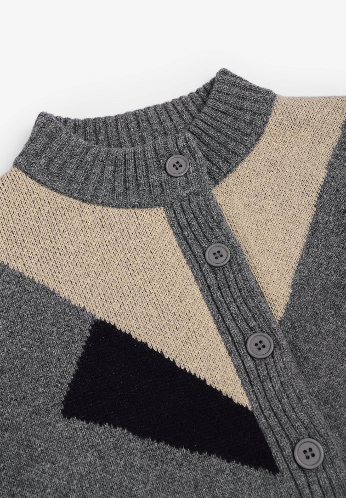 THE TINY BIG SISTER | CARDIGAN BELEN GEOMETRIC