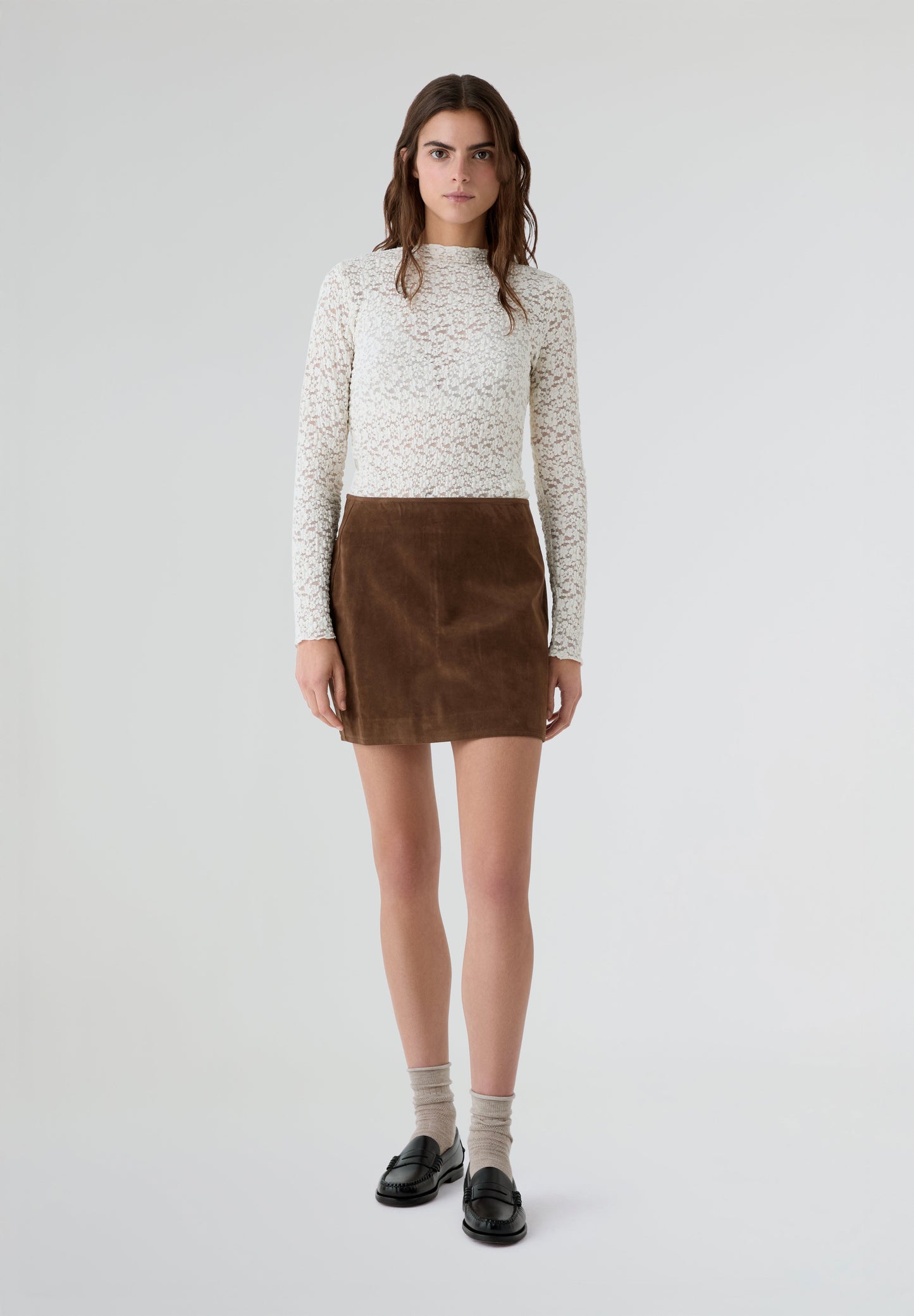 THE TINY BIG SISTER | SAIA FAKE SUEDE