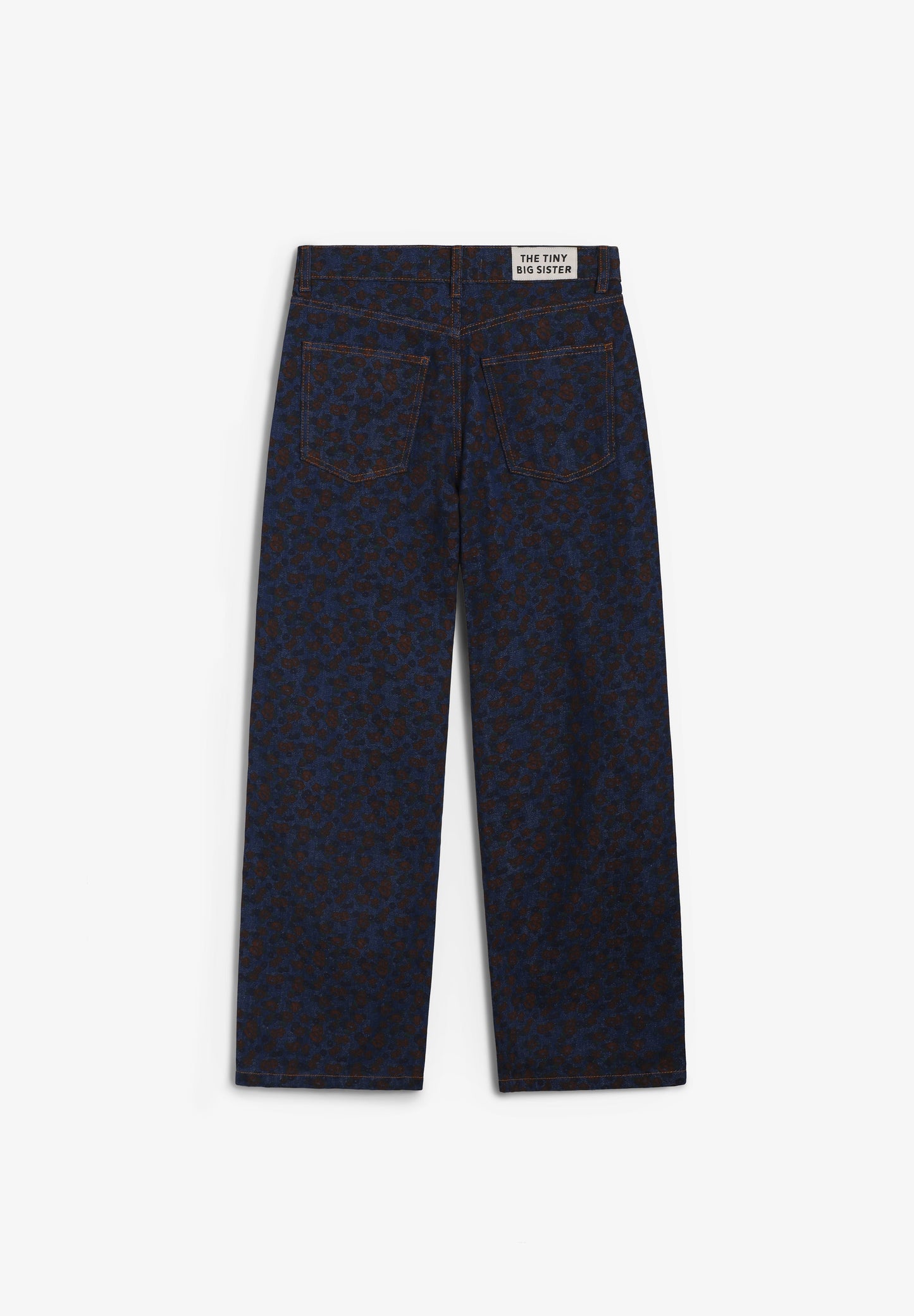 THE TINY BIG SISTER | JEANS BERTA FLOWERS
