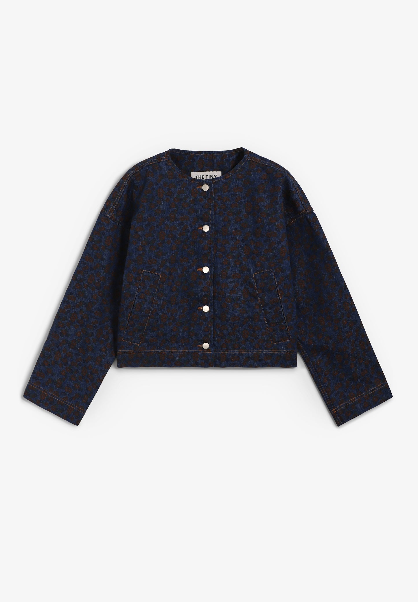 THE TINY BIG SISTER | CHAQUETA FLOWERS CROPPED