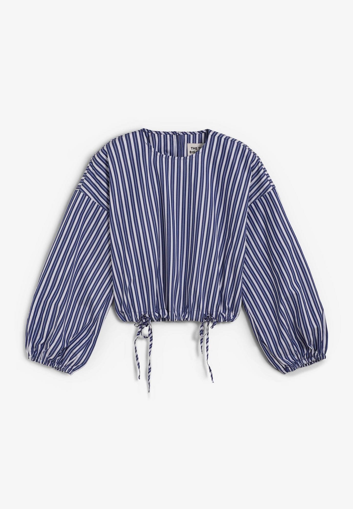 THE TINY BIG SISTER | BLUSA STRIPED PUFF SLEEVES
