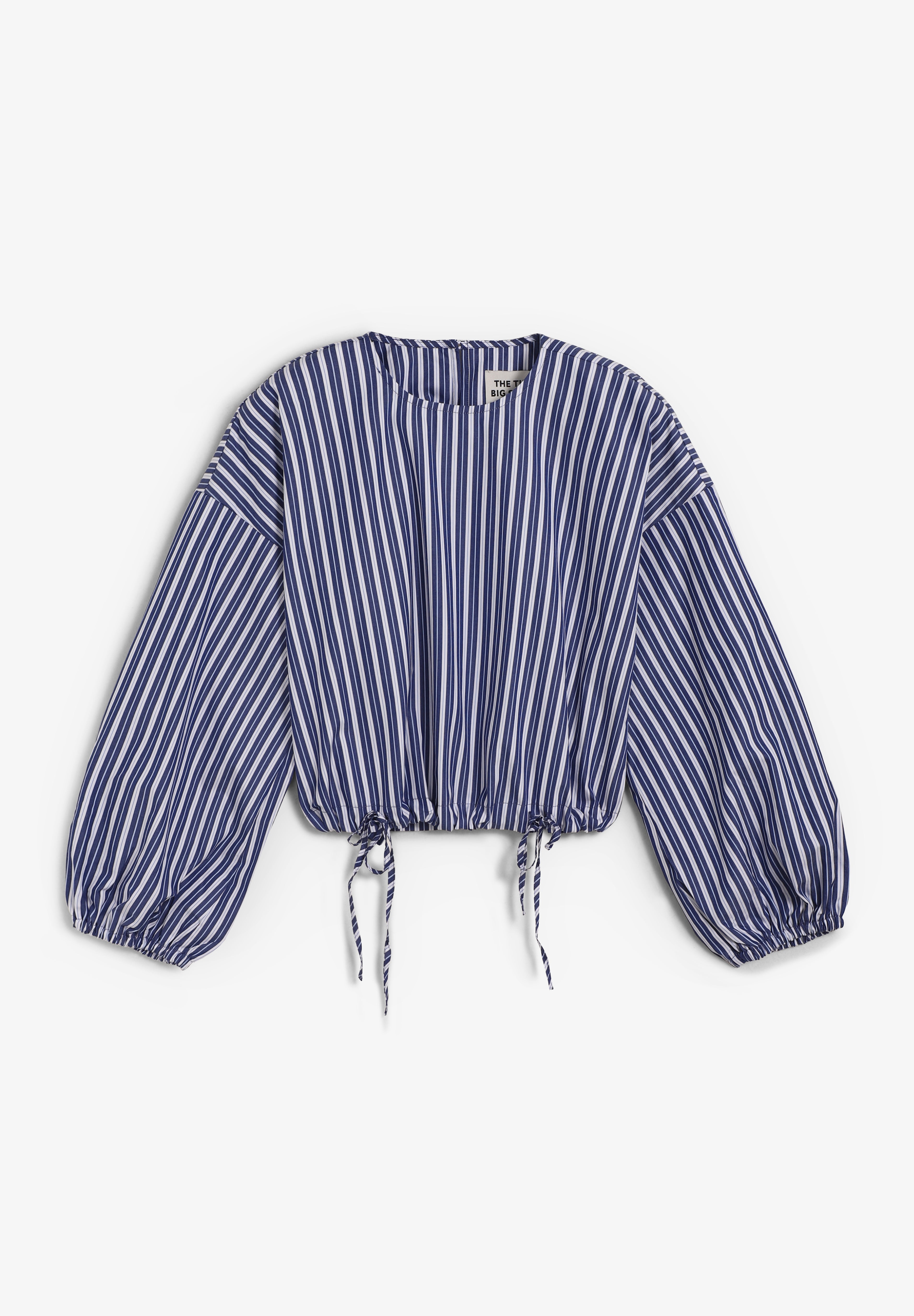 THE TINY BIG SISTER | BLUSA STRIPED PUFF SLEEVES