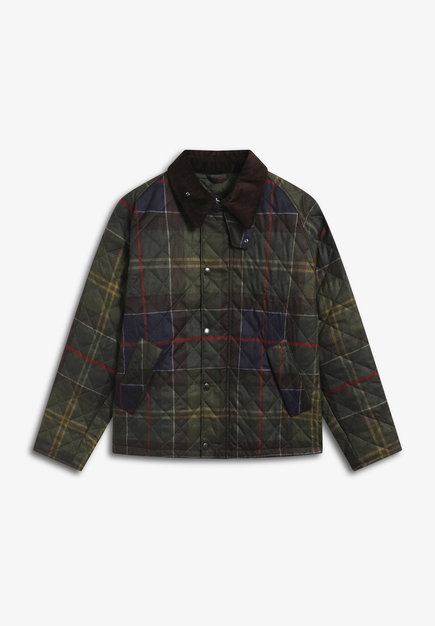 BARBOUR | CARDIGAN ACOLCHADO TARTAN TRANSPORT