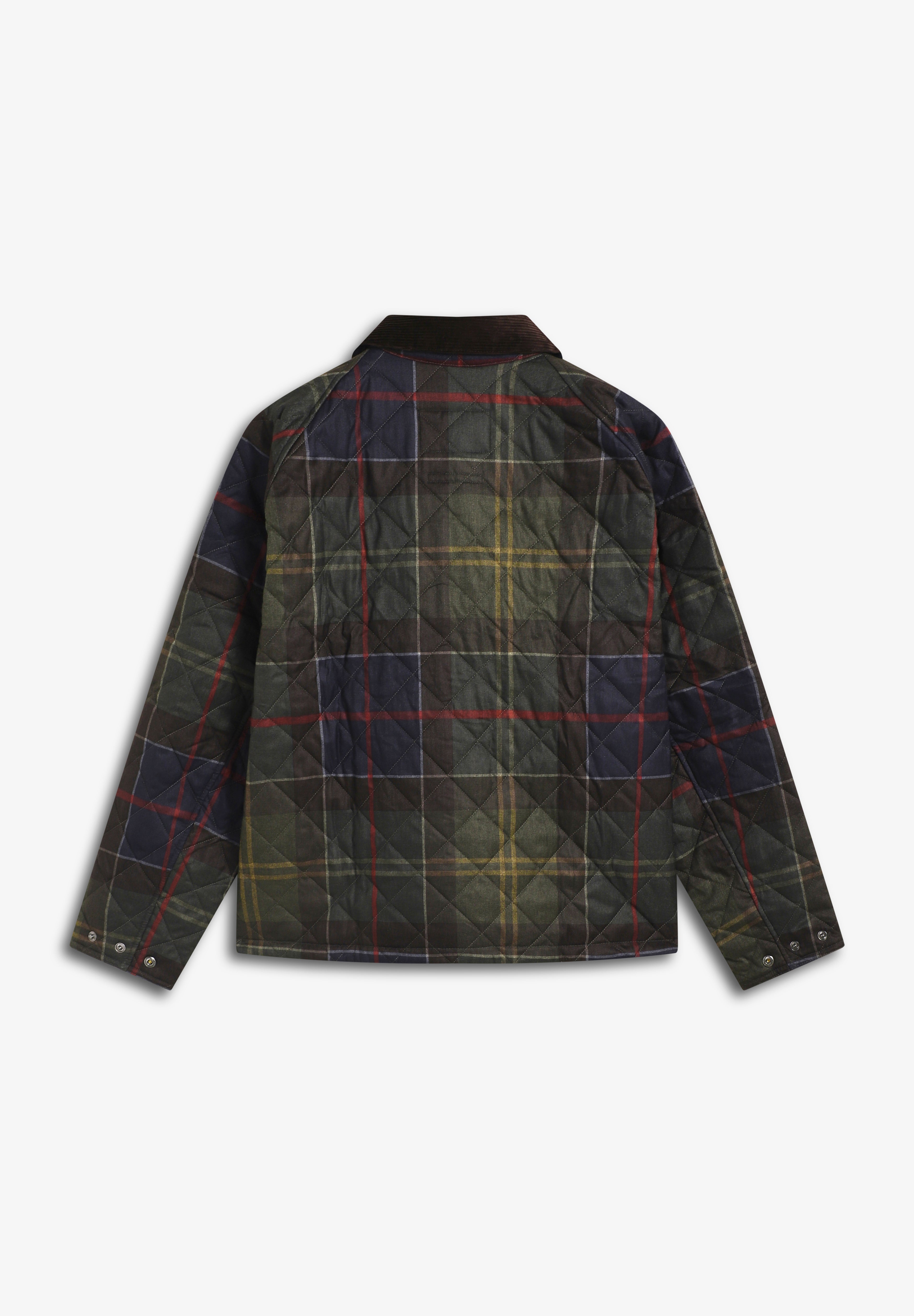 BARBOUR | CARDIGAN ACOLCHADO TARTAN TRANSPORT