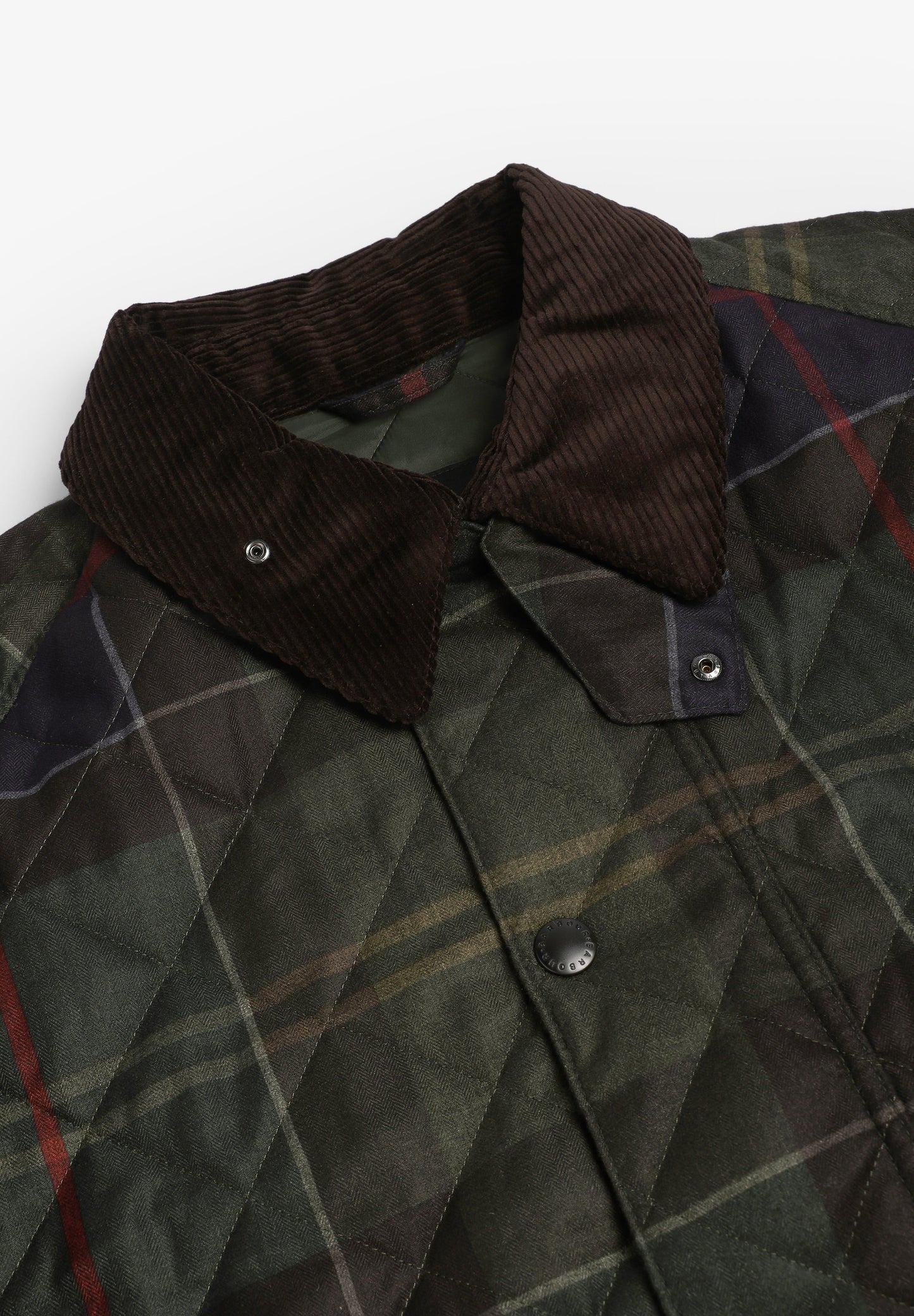 BARBOUR | CARDIGAN ACOLCHADO TARTAN TRANSPORT