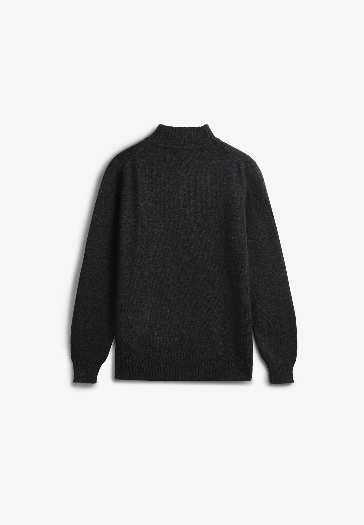 BARBOUR | BARBOUR ESSENTIAL L/WOOL HALF ZIP KNITTED JUMPER