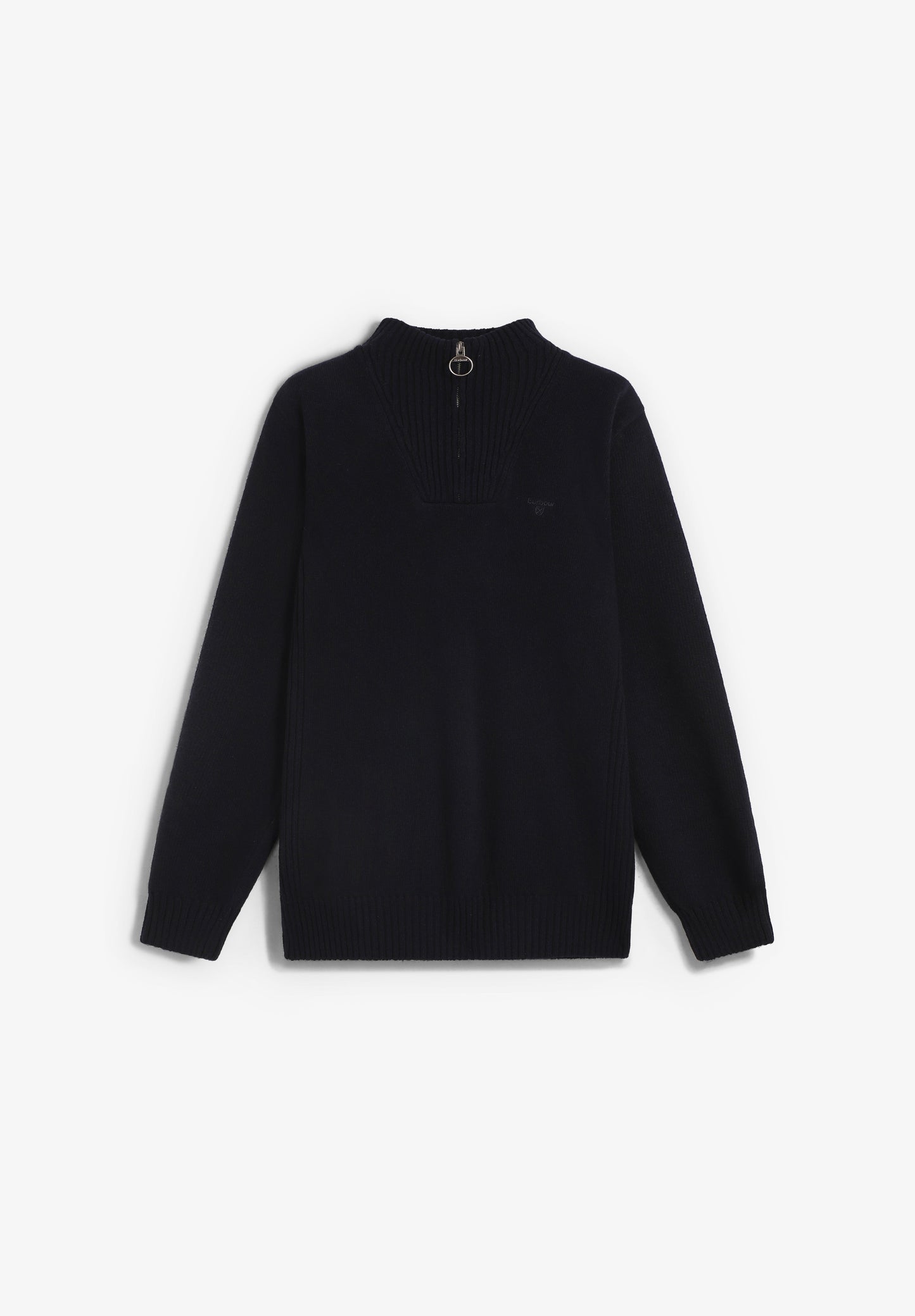 BARBOUR | SWEATER ESSENTIAL DE MEDIA CREMALLERA