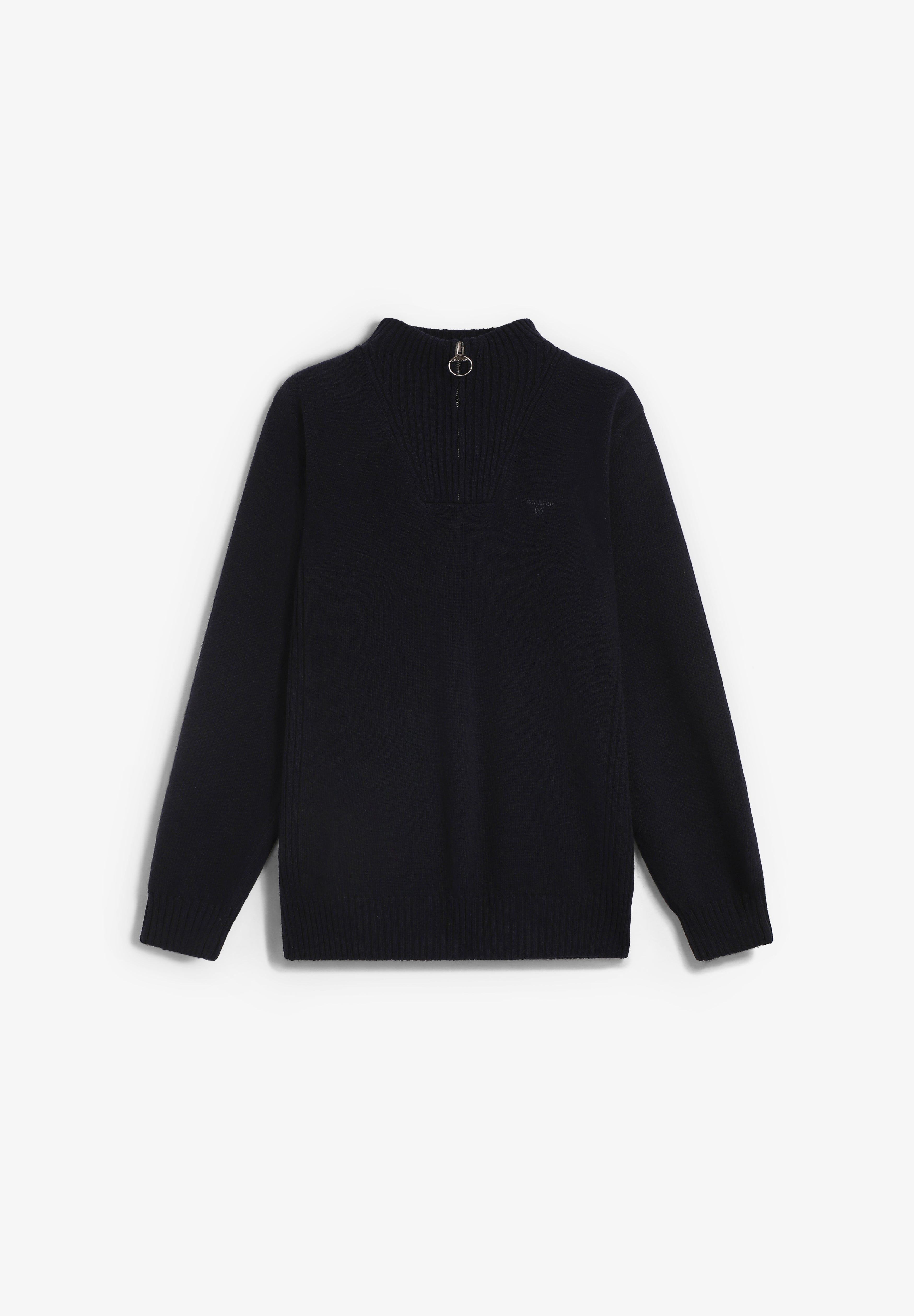 BARBOUR | SWEATER ESSENTIAL DE MEDIA CREMALLERA