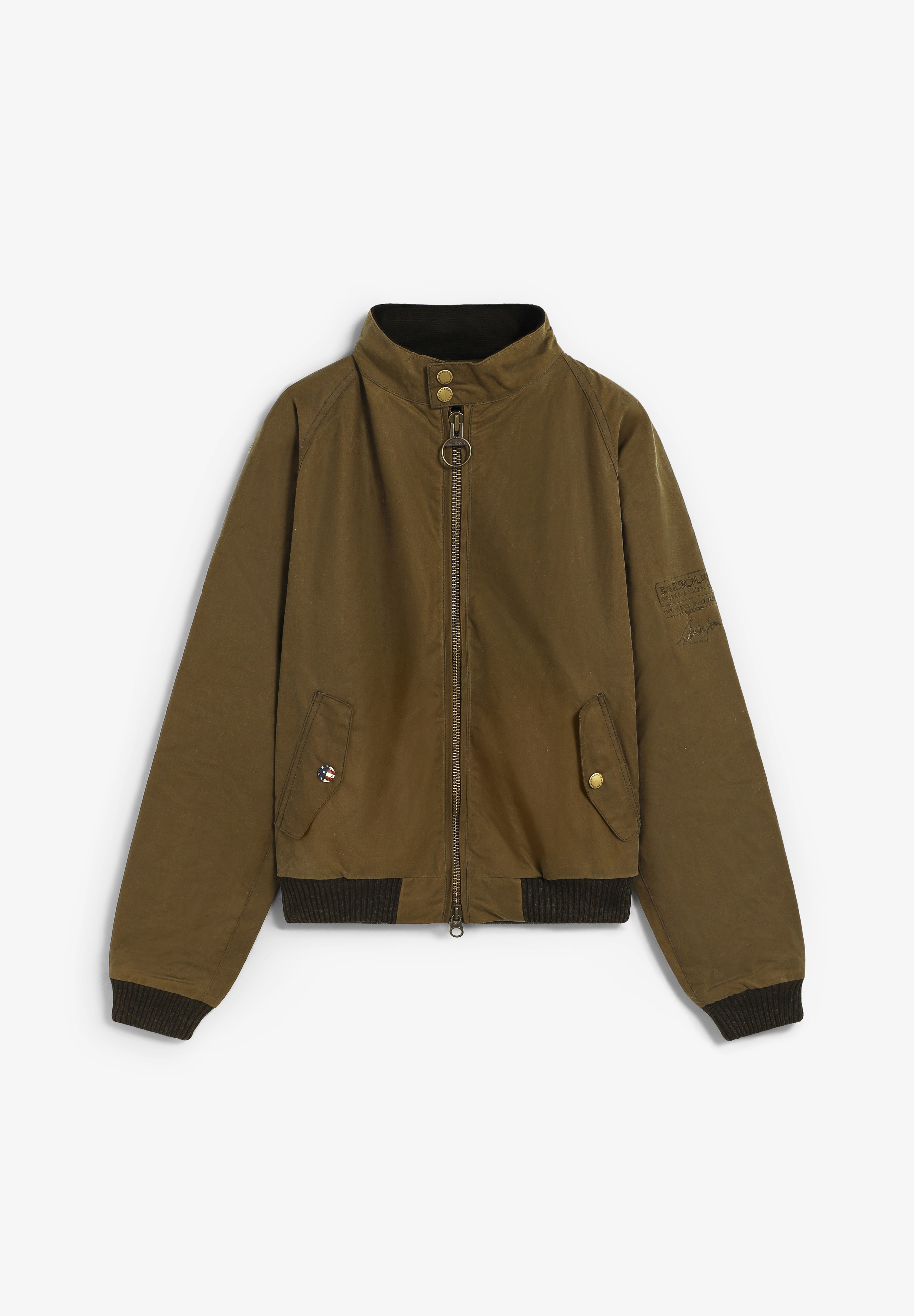 BARBOUR INTERNATIONAL | CARDIGAN MERCHANT WAX