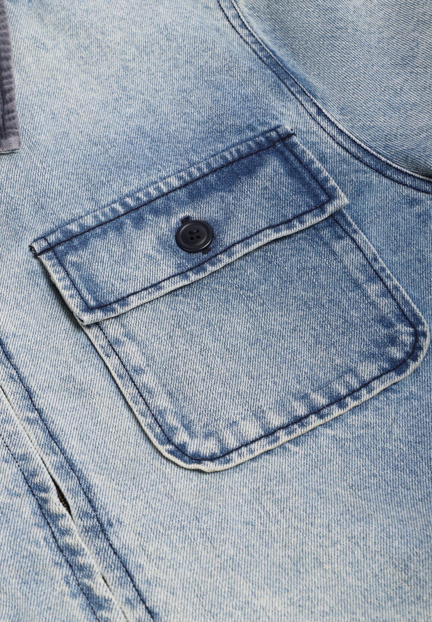 BARBOUR INTERNATIONAL | CAMISA COMPRIDA METEOR WASHED DENIM