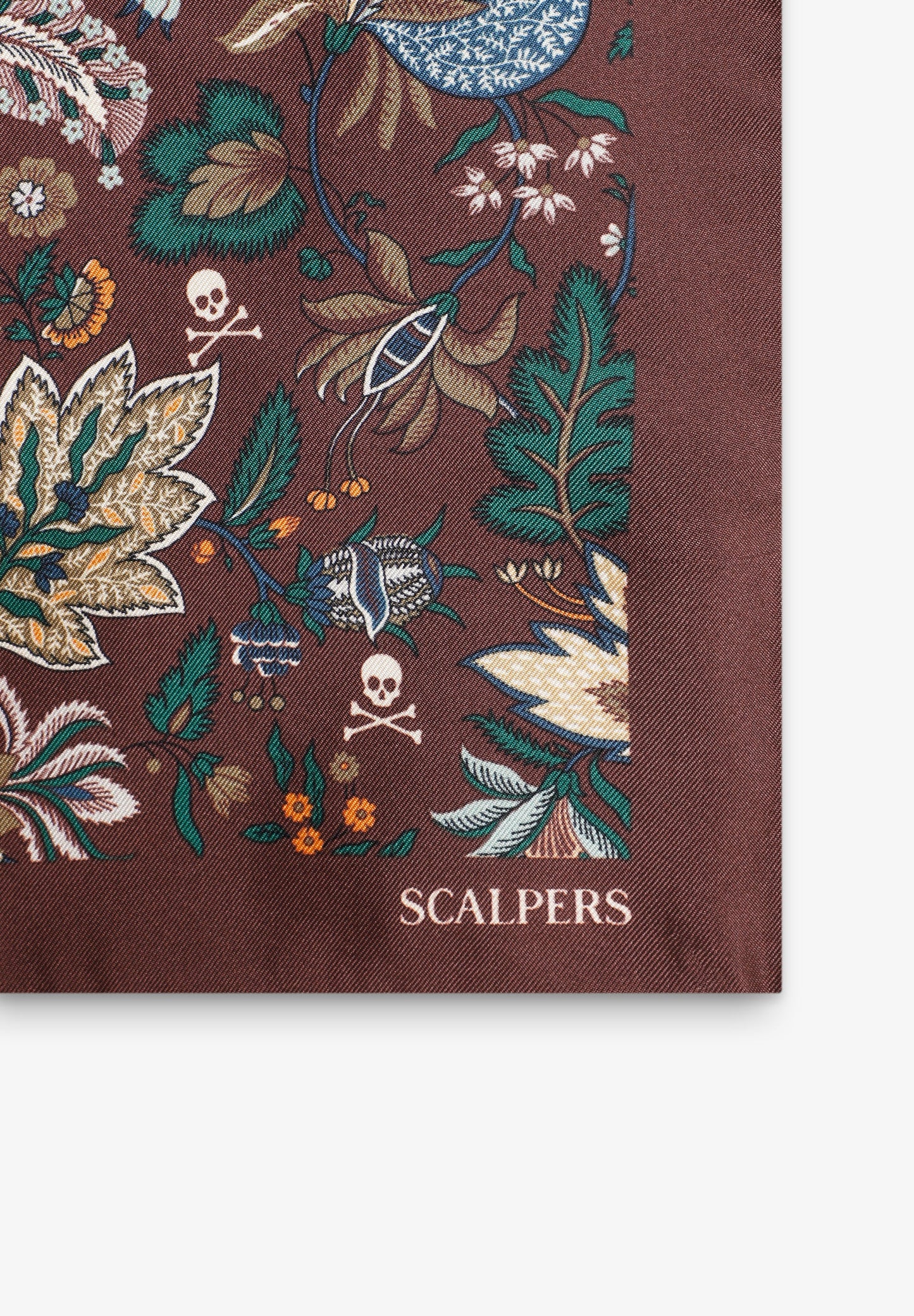 SCSKULL FLOWER POCHETTE