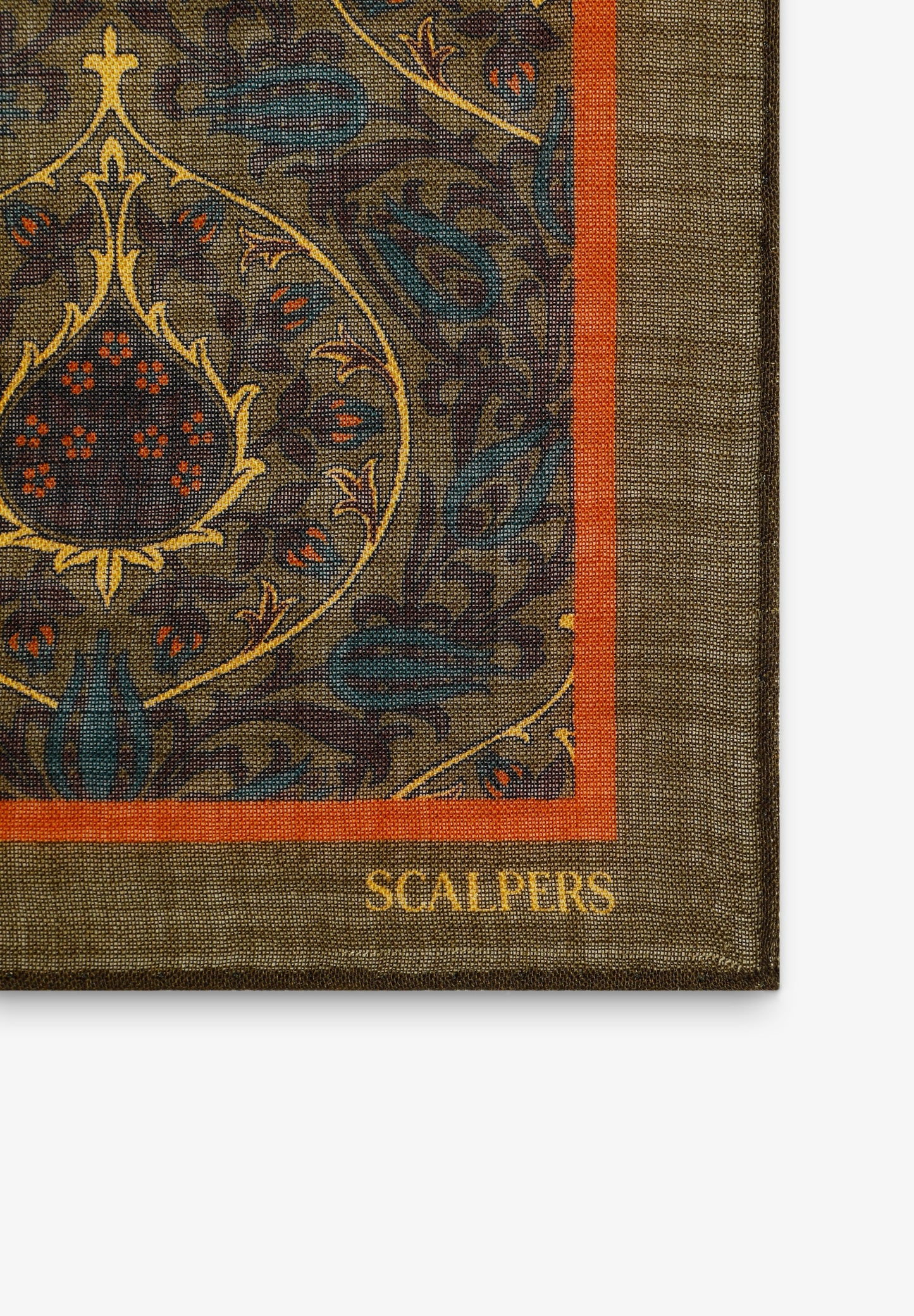 PAÑUELO SEDA ESTAMPADO PAISLEY