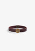PULSEIRA 100% PELE COM SKULL