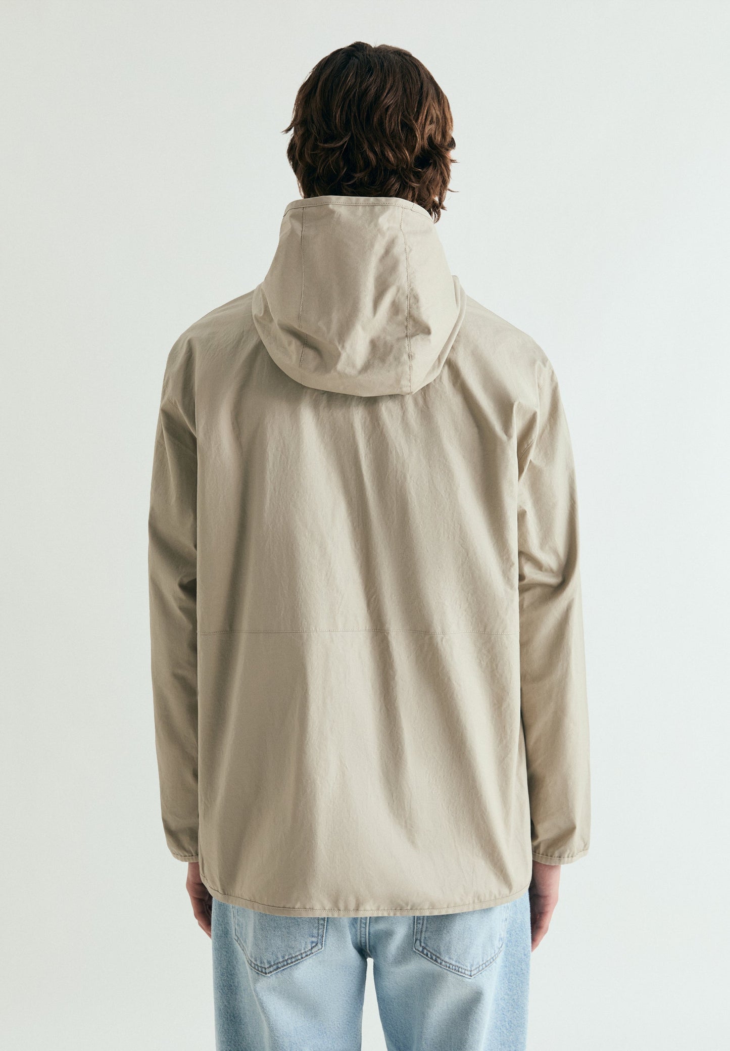 CARDIGAN COM CAPUZ E MESH
