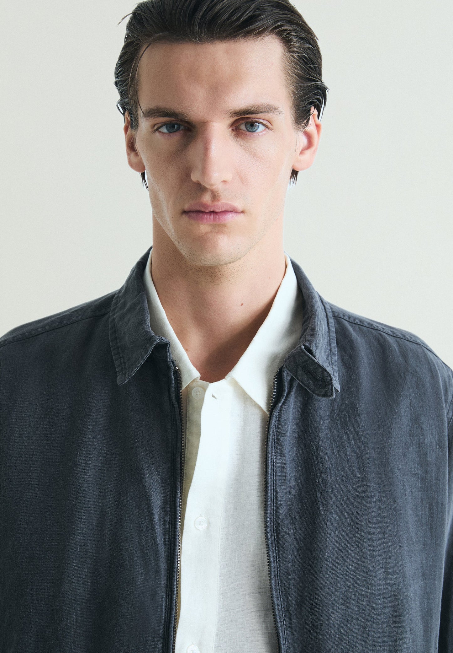 CARDIGAN BOMBER DE LINHO