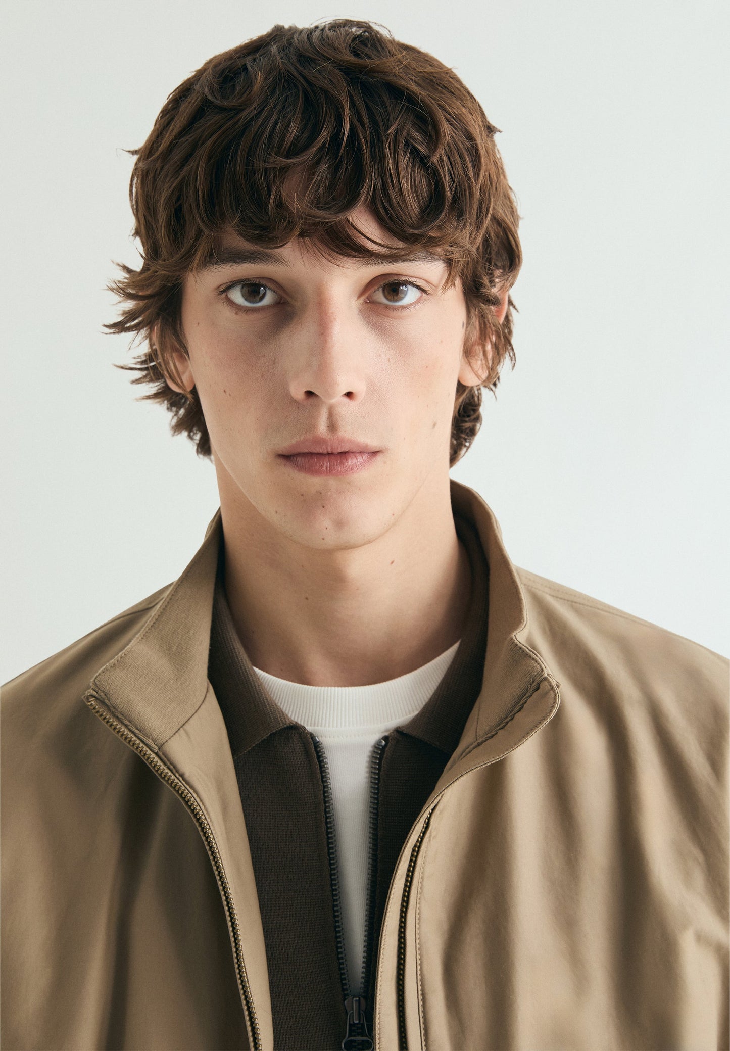 CARDIGAN BOMBER COM GOLA ALTA
