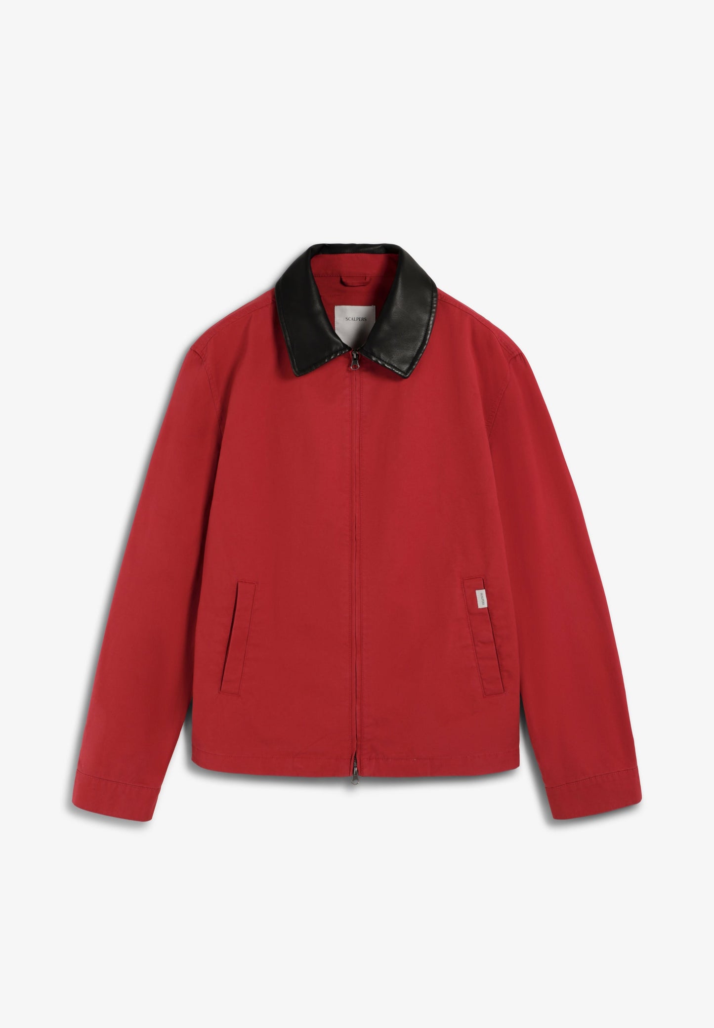 CARDIGAN BOMBER COM GOLA EM CONTRASTE