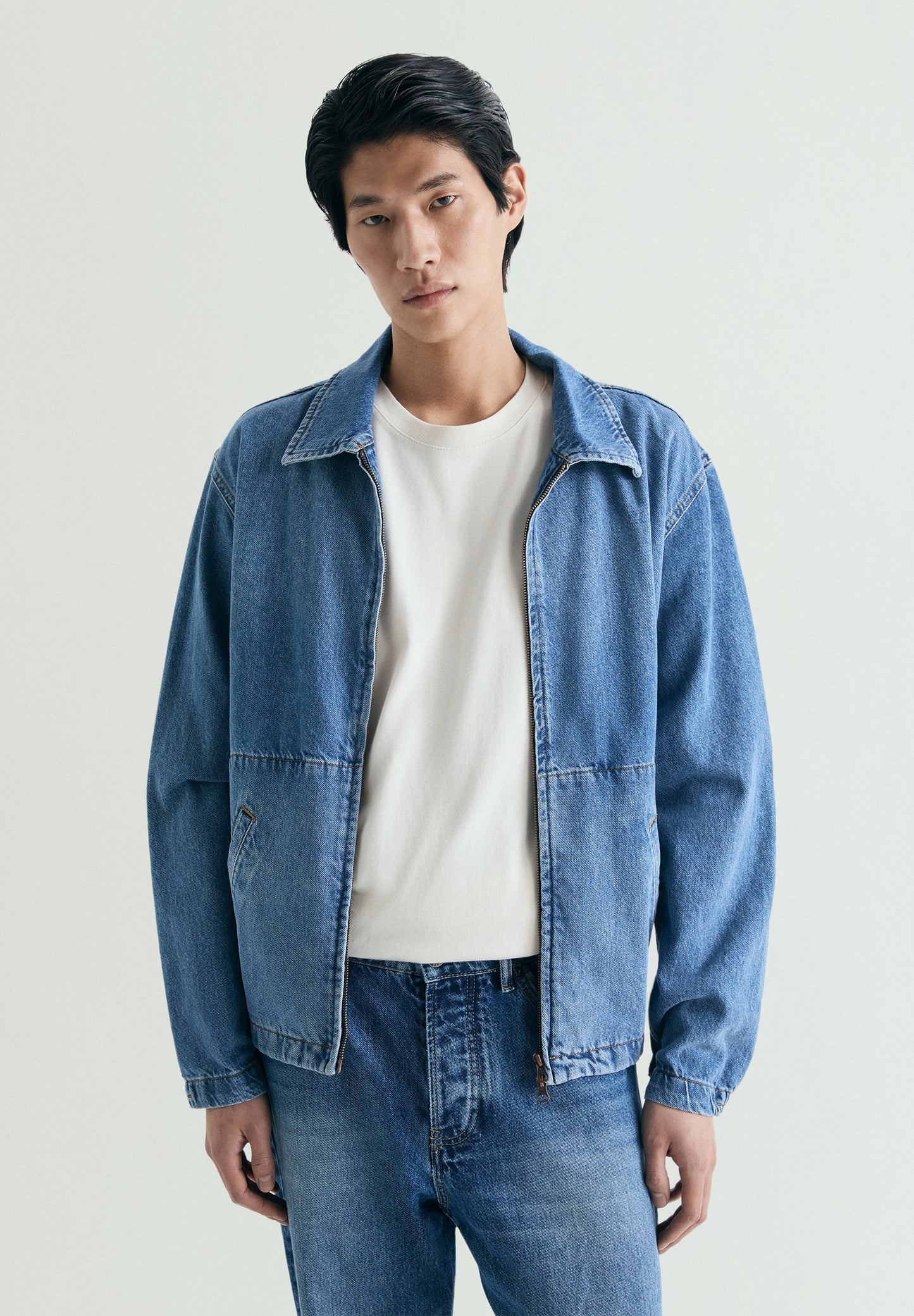 CARDIGAN BOMBER DENIM