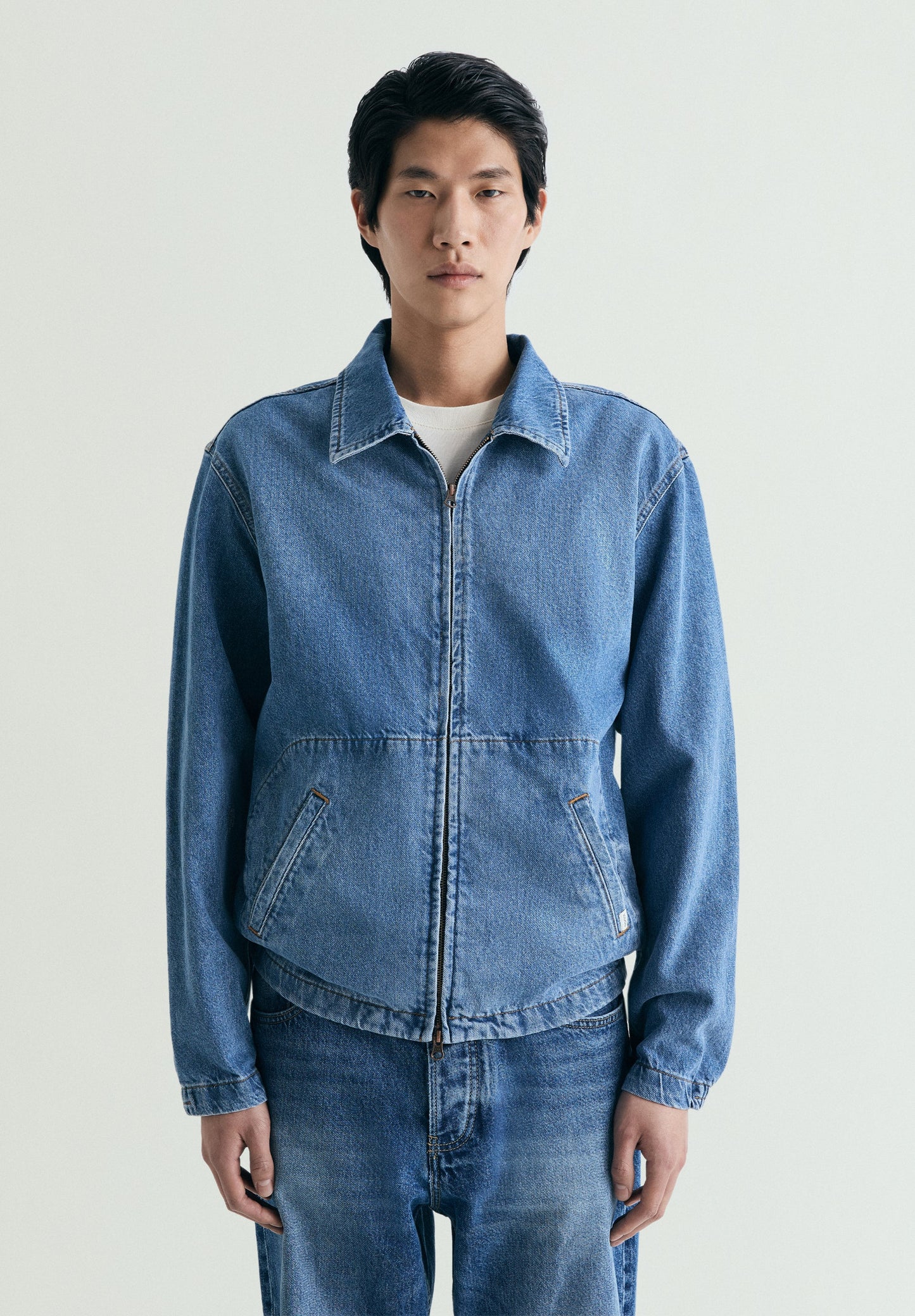 CARDIGAN BOMBER DENIM