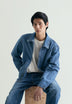 CARDIGAN BOMBER DENIM