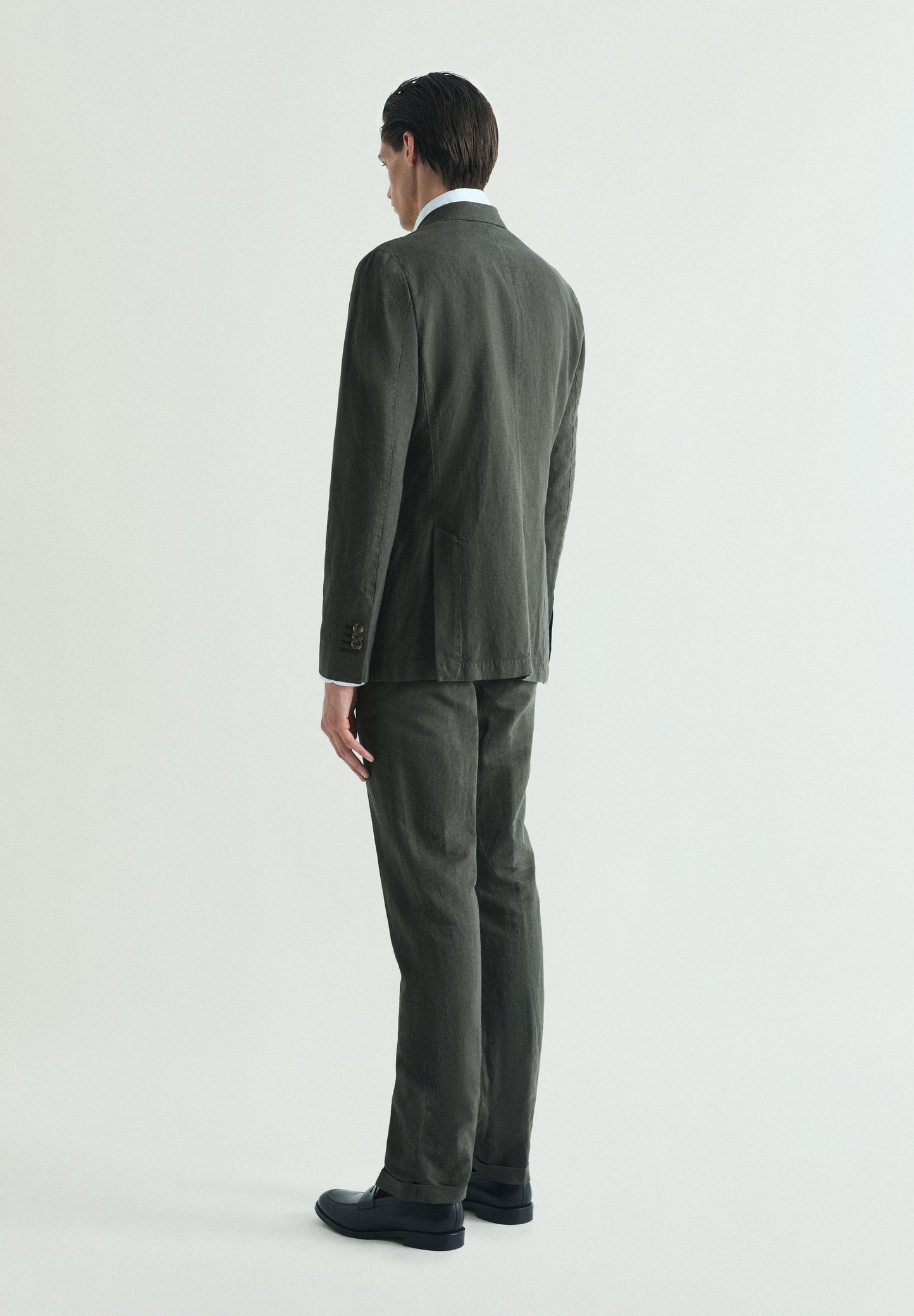 BLAZER CRUZADO DE FATO EM LINHO