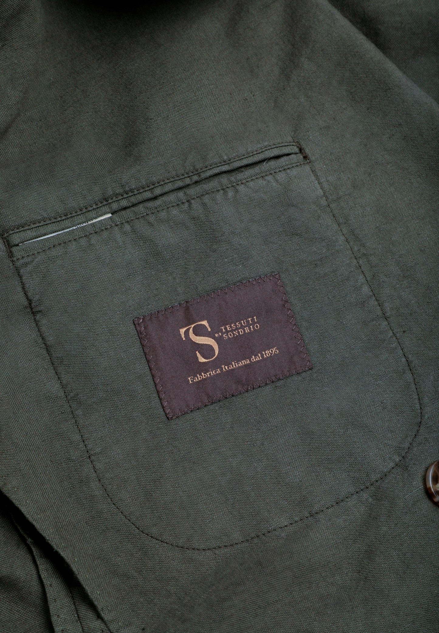 BLAZER CRUZADO DE FATO EM LINHO
