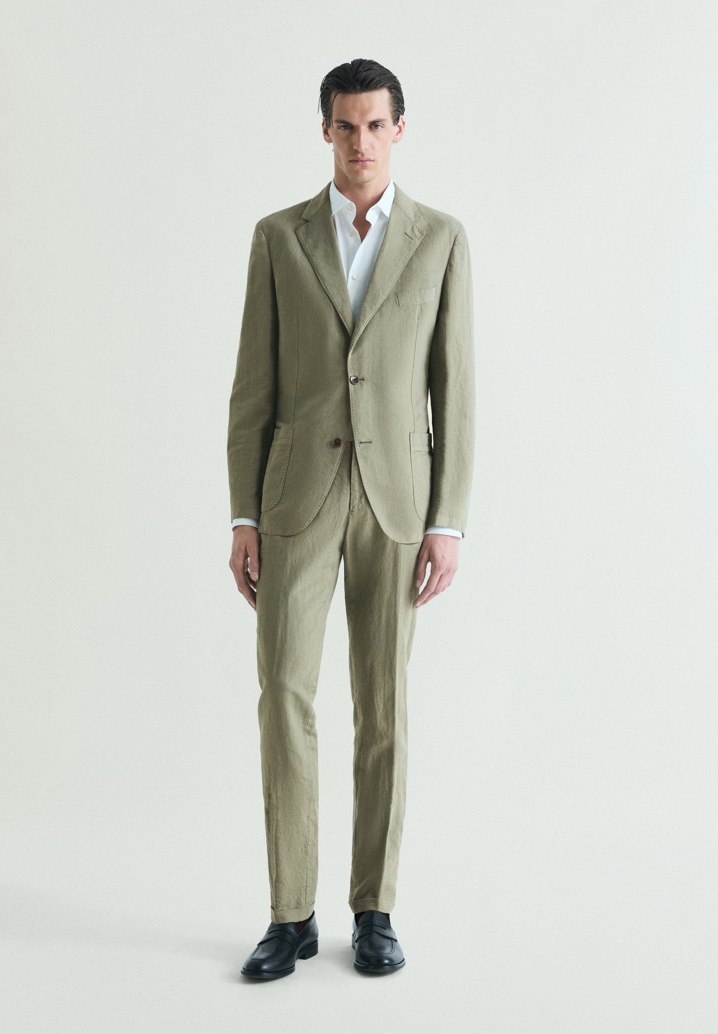 BLAZER DE FATO EM LINHO