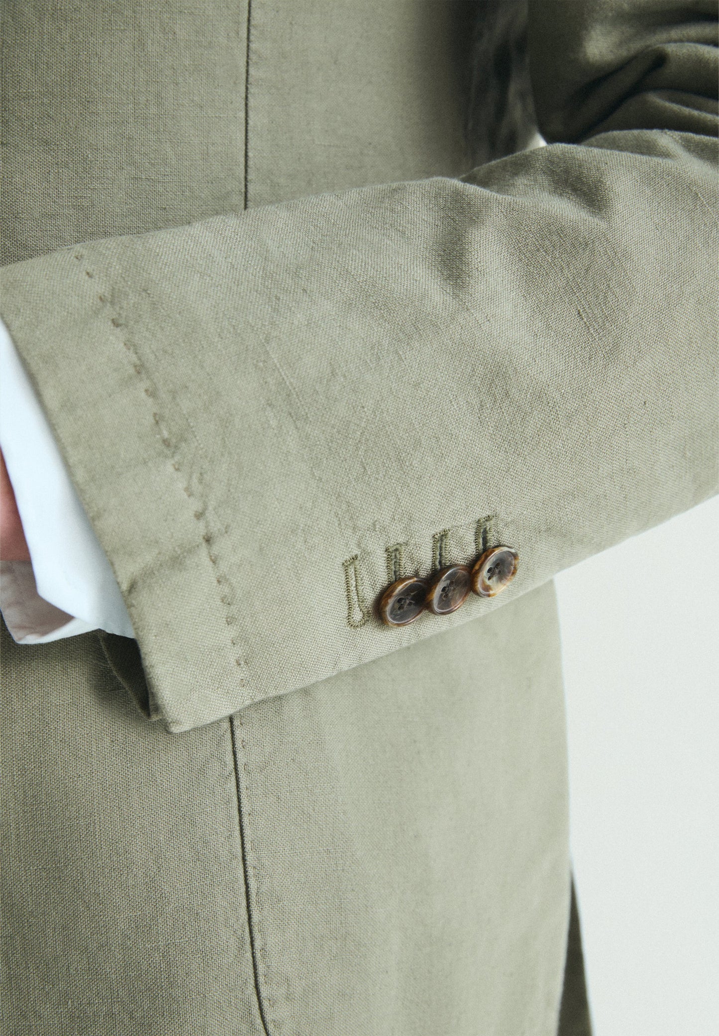 BLAZER DE FATO EM LINHO