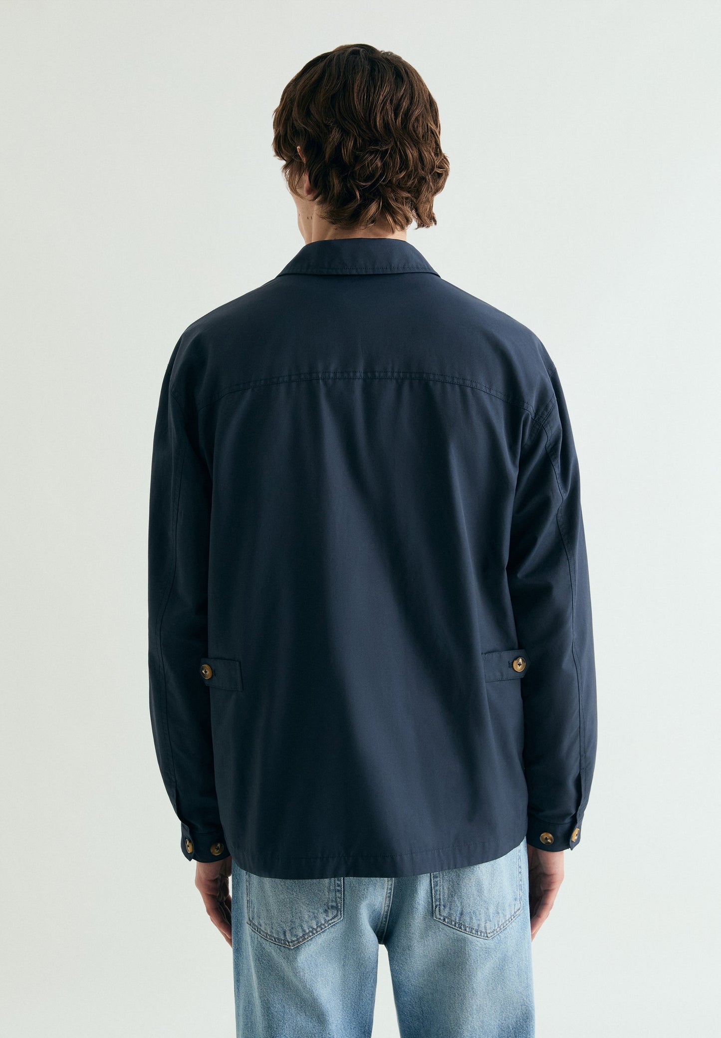 CARDIGAN MILITAR AZUL-MARINHO