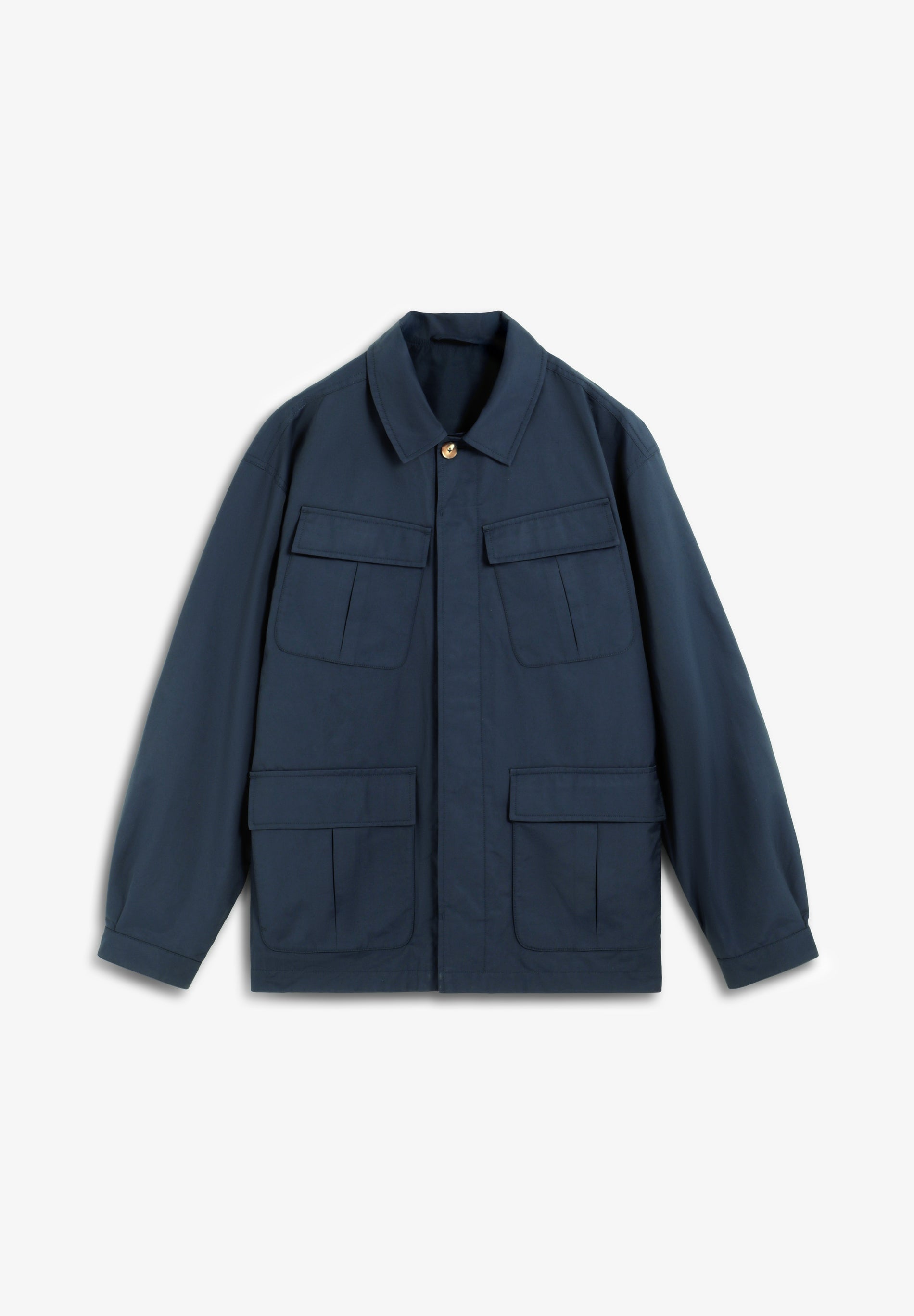 CARDIGAN MILITAR AZUL-MARINHO