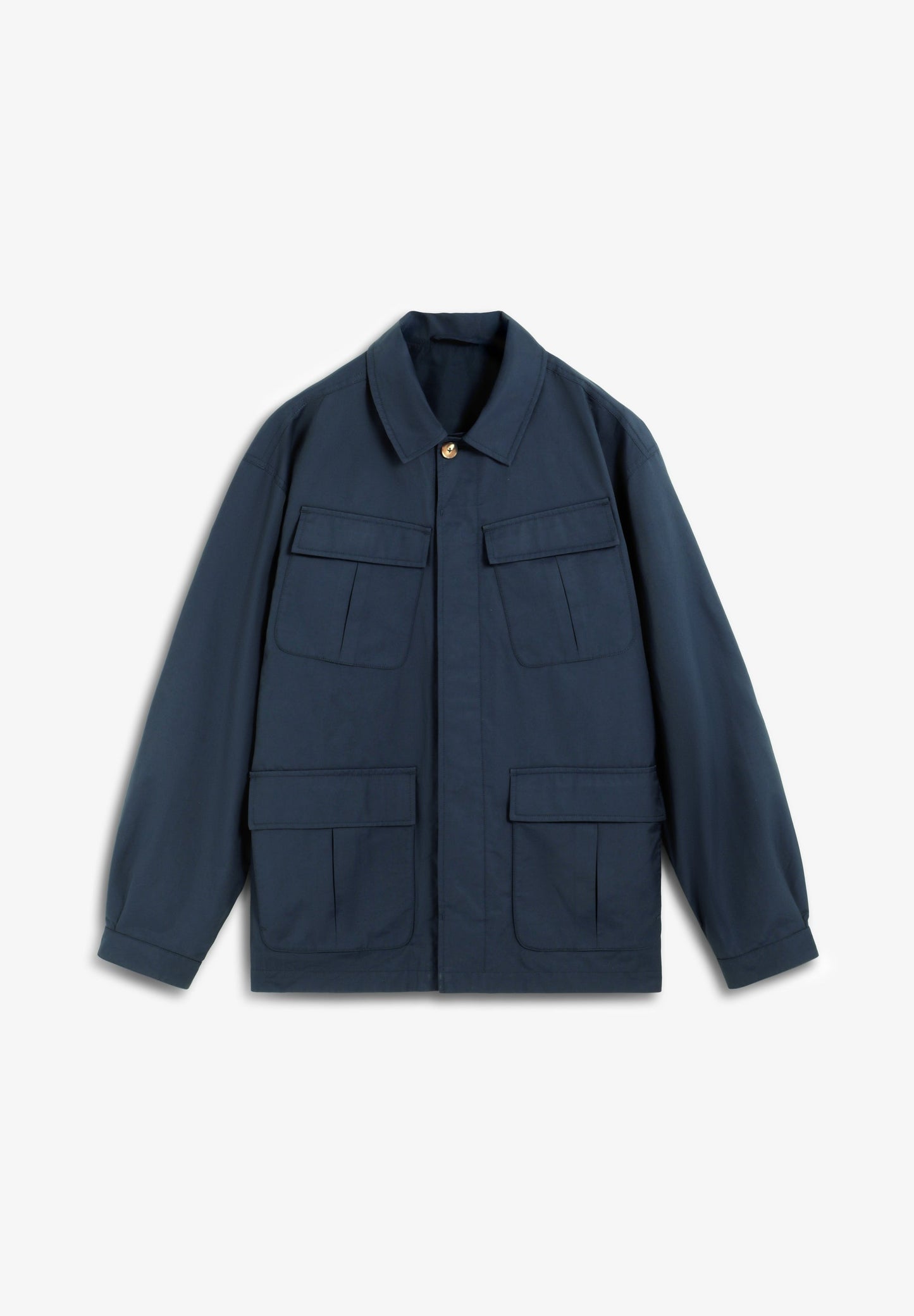 CARDIGAN MILITAR AZUL-MARINHO