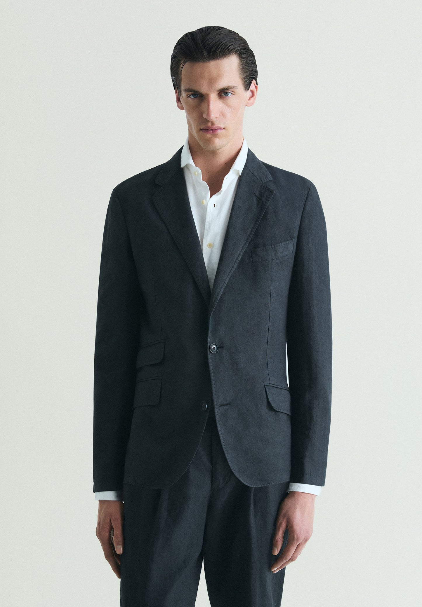 BLAZER DE FATO EM LINHO