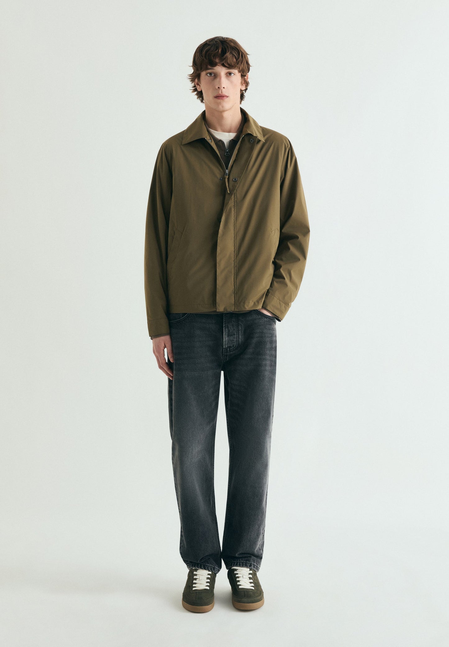 CARDIGAN TÉCNICO COM FECHO DE CORRER