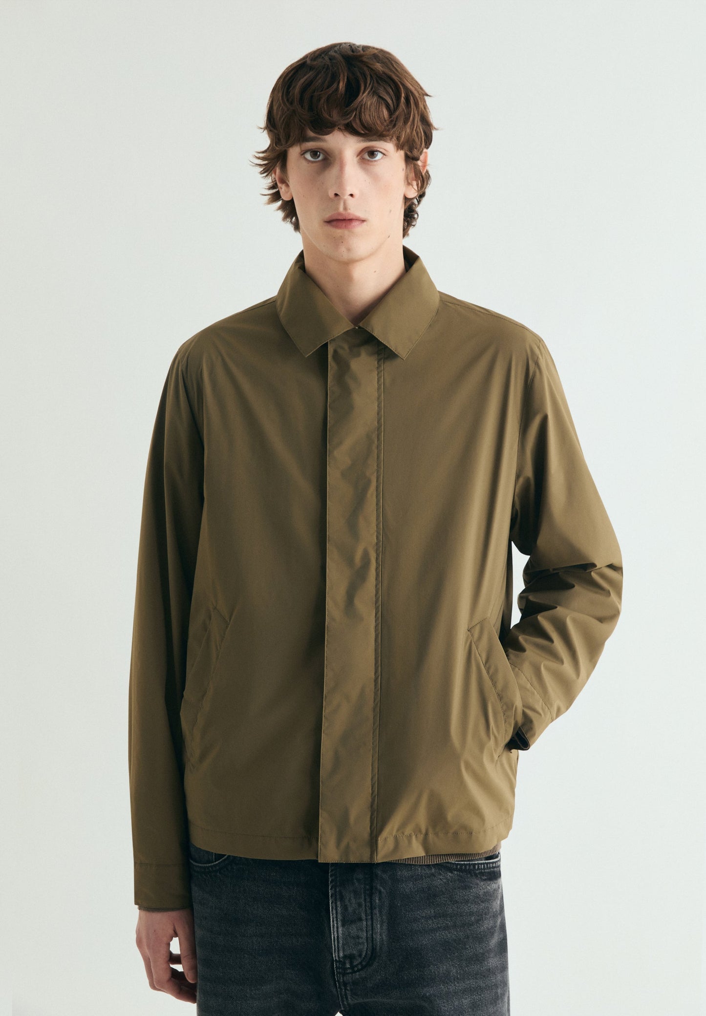 CARDIGAN TÉCNICO COM FECHO DE CORRER
