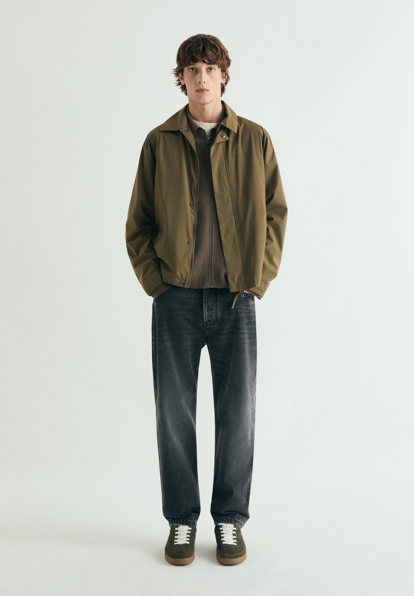 CARDIGAN TÉCNICO COM FECHO DE CORRER