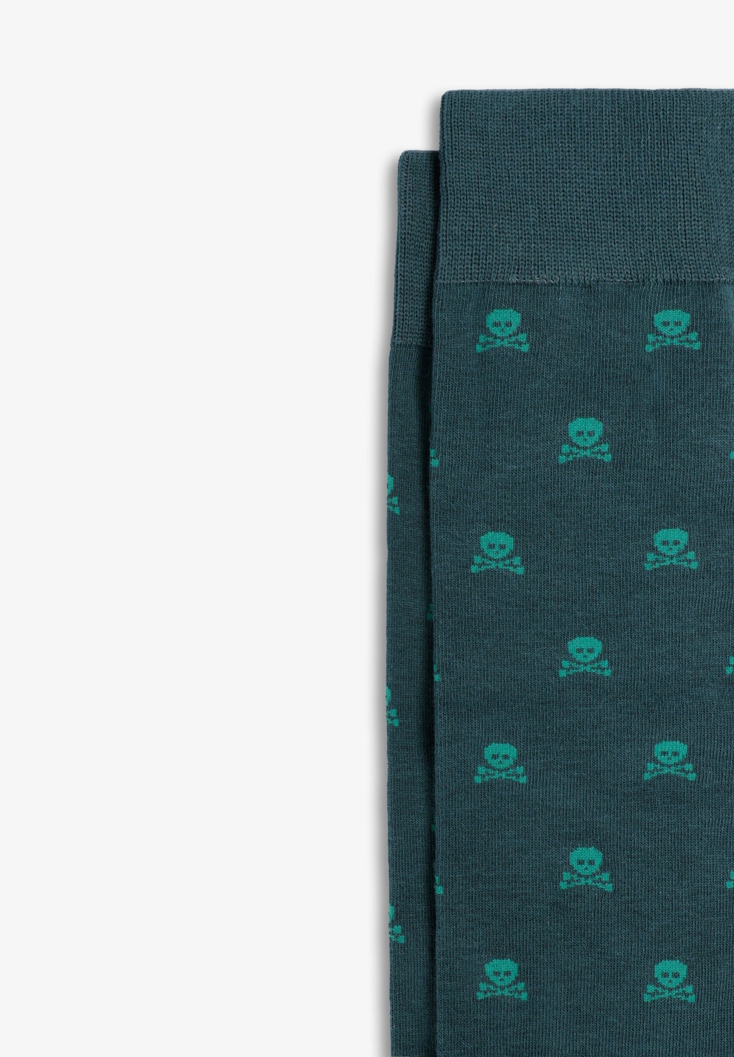 MEIAS COM SKULL EM ALGODÃO ORGÂNICO