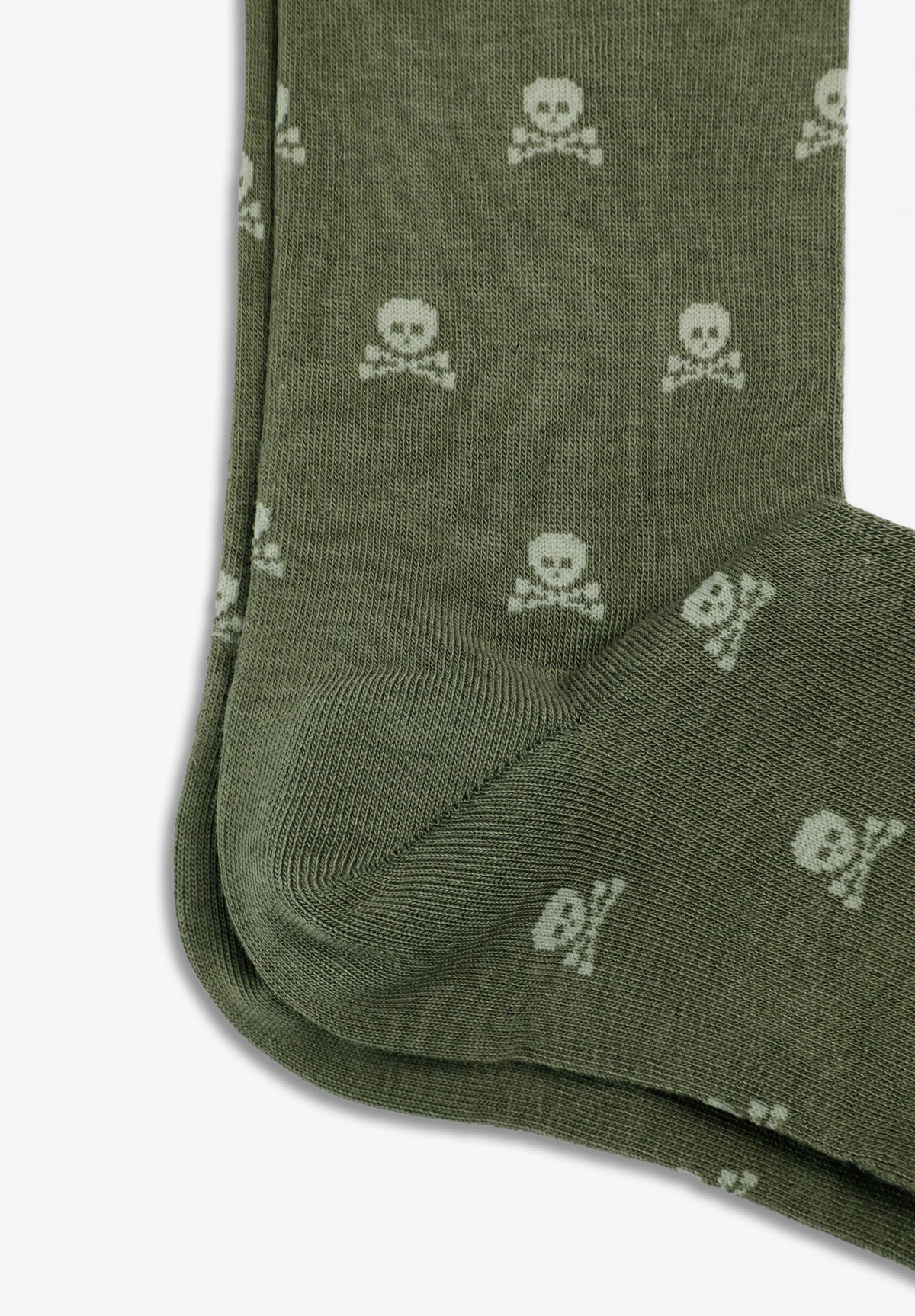 MEIAS COM SKULL EM ALGODÃO ORGÂNICO