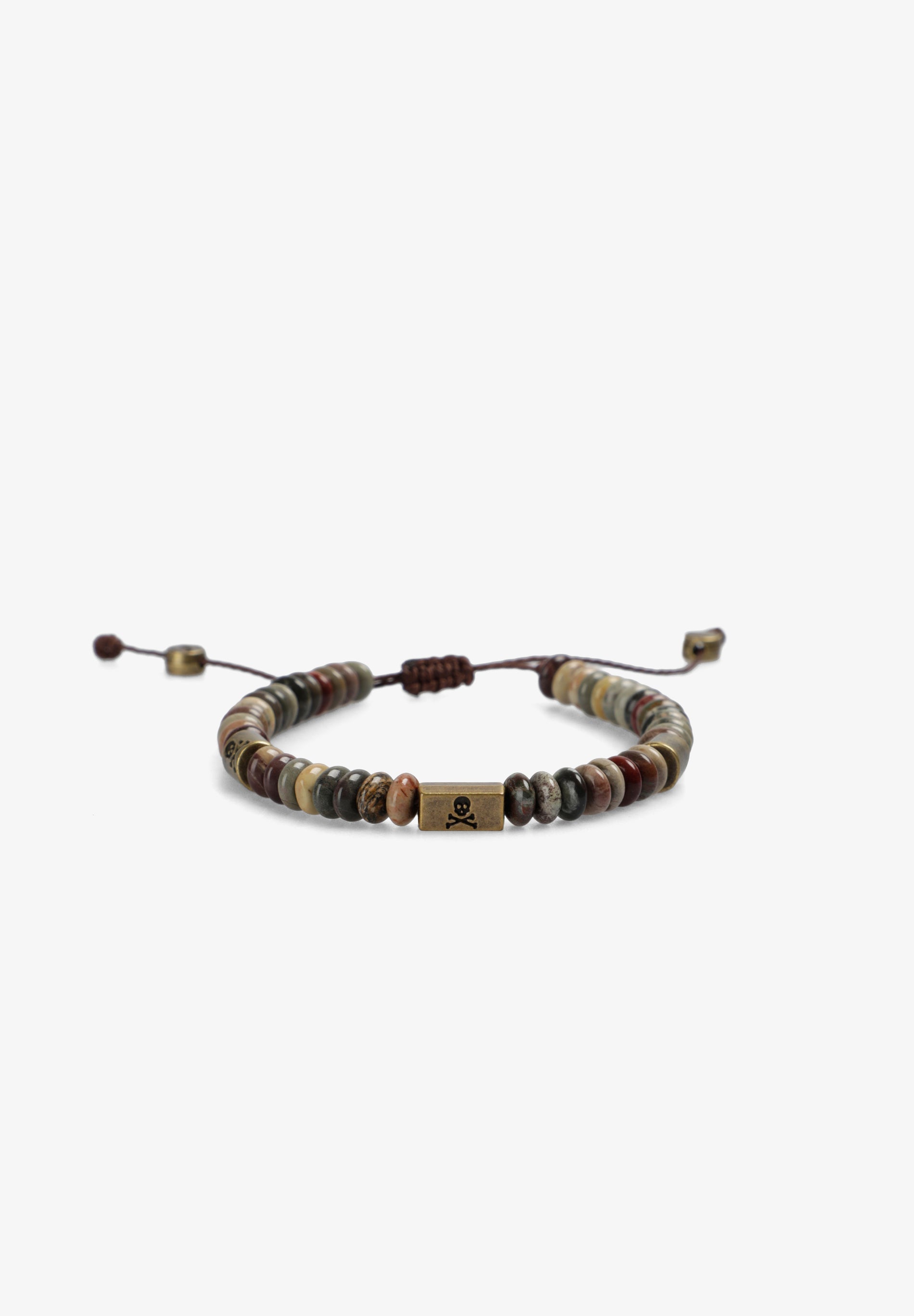 PULSEIRA DE PEDRA NATURAL AJUSTÁVEL