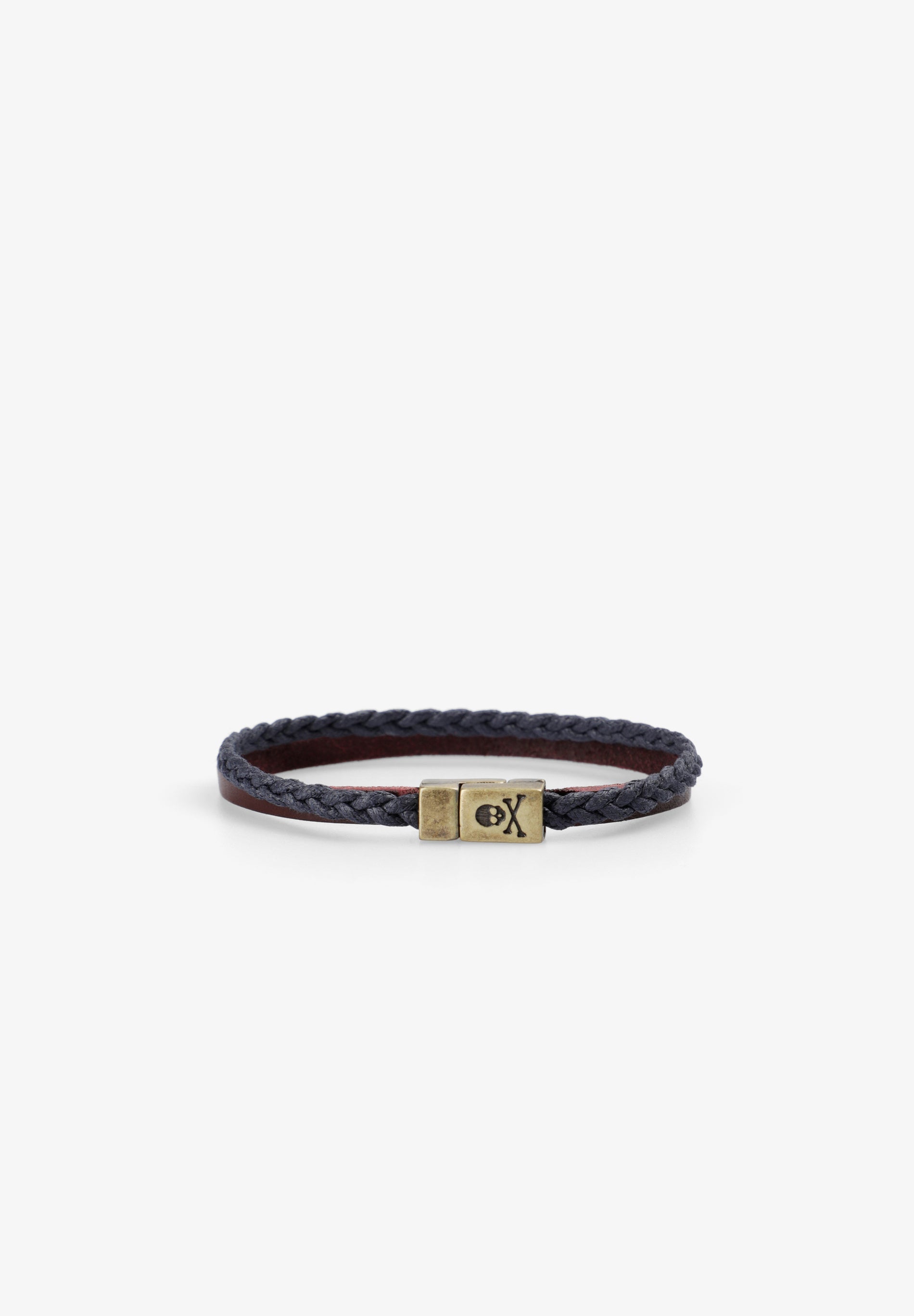 PULSEIRA DE PELE E CORDÃO ENCERADO