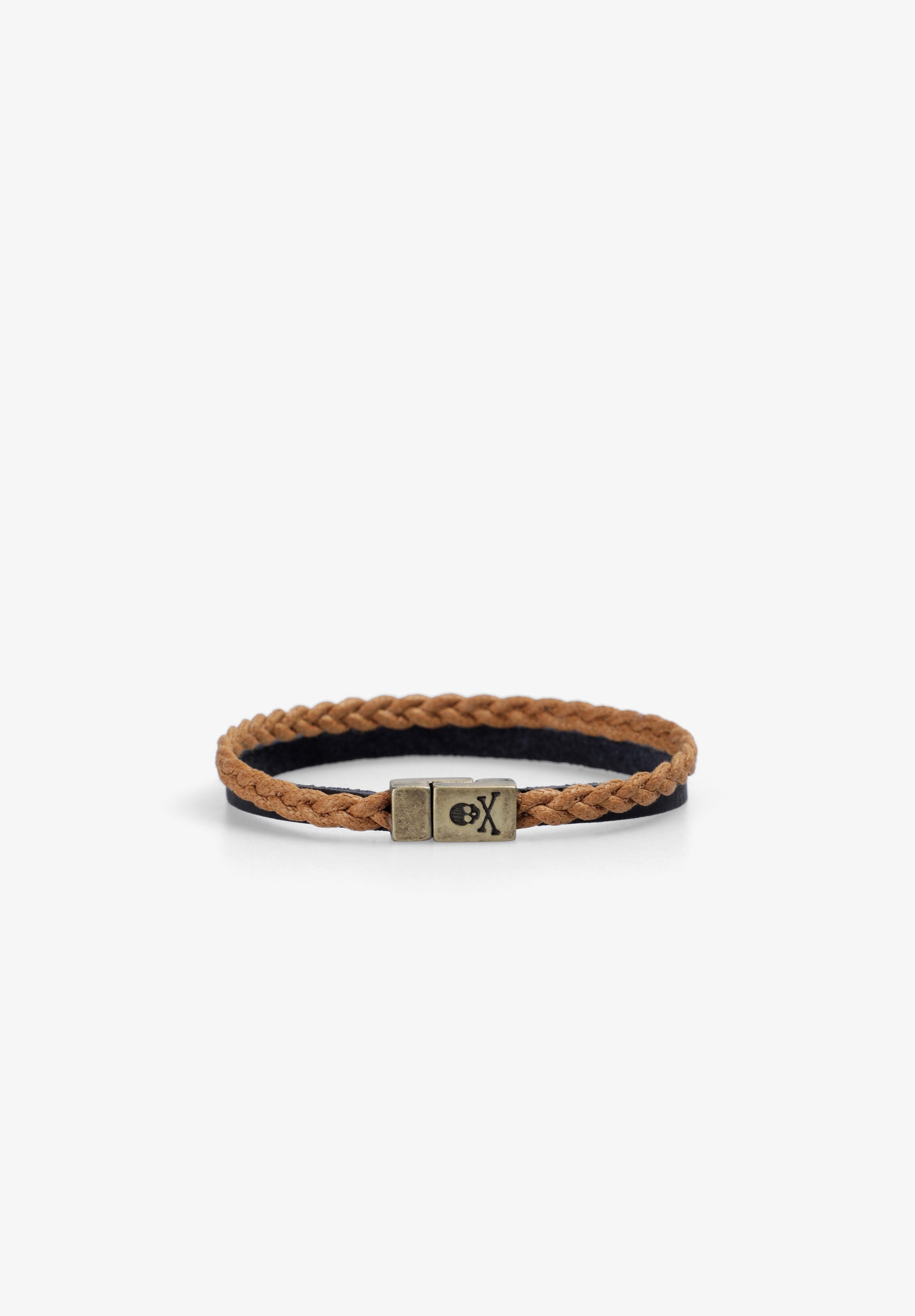 PULSEIRA DE PELE E CORDÃO ENCERADO