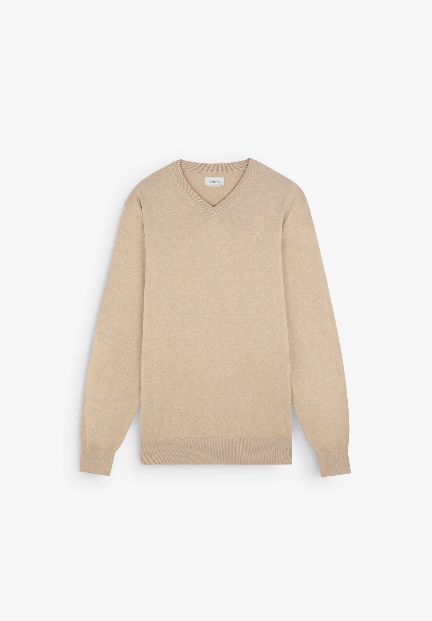 SWEATER SUPIMA BORDADA NO TOM