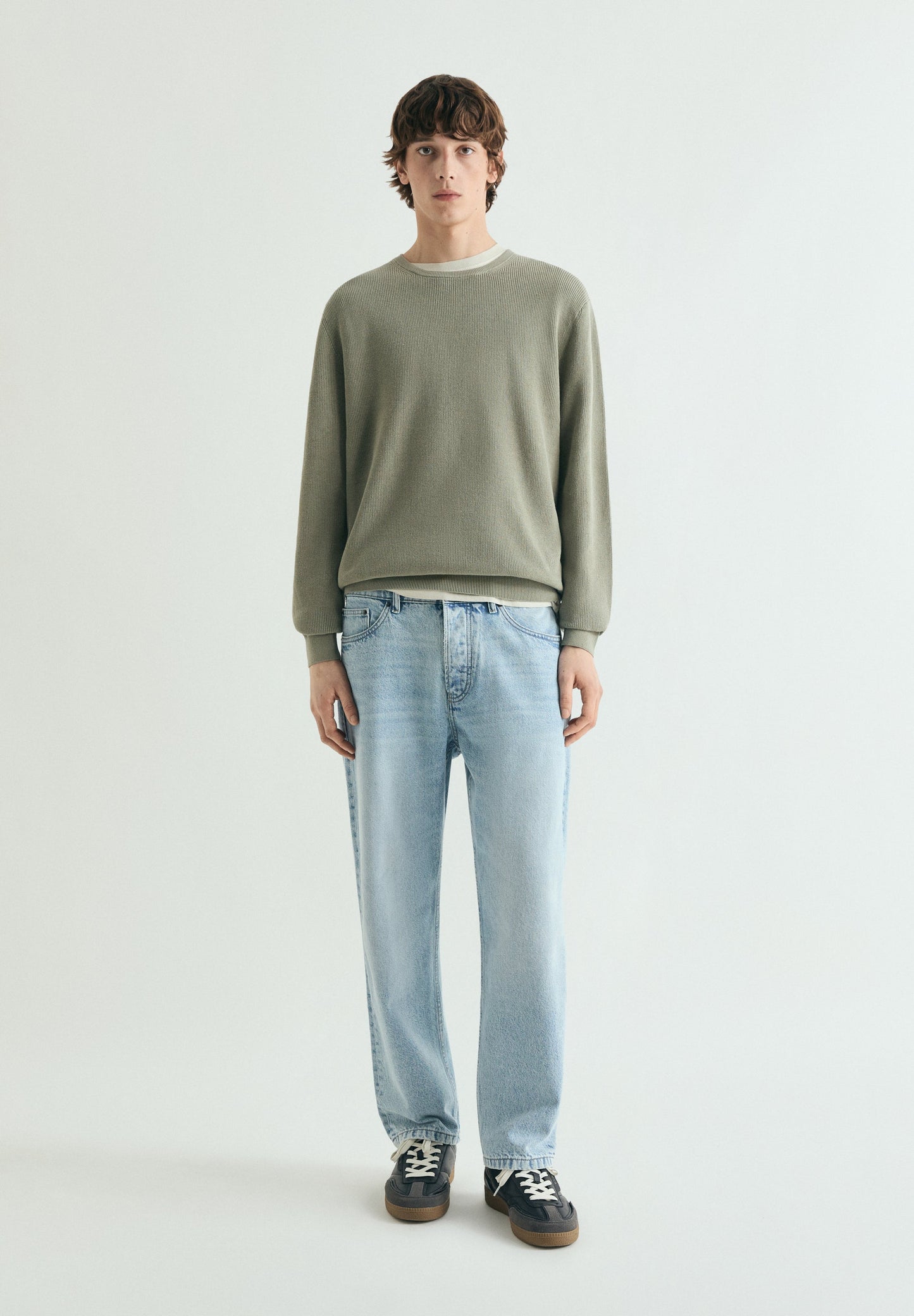 SWEATER DE MALHA TEXTURIZADA