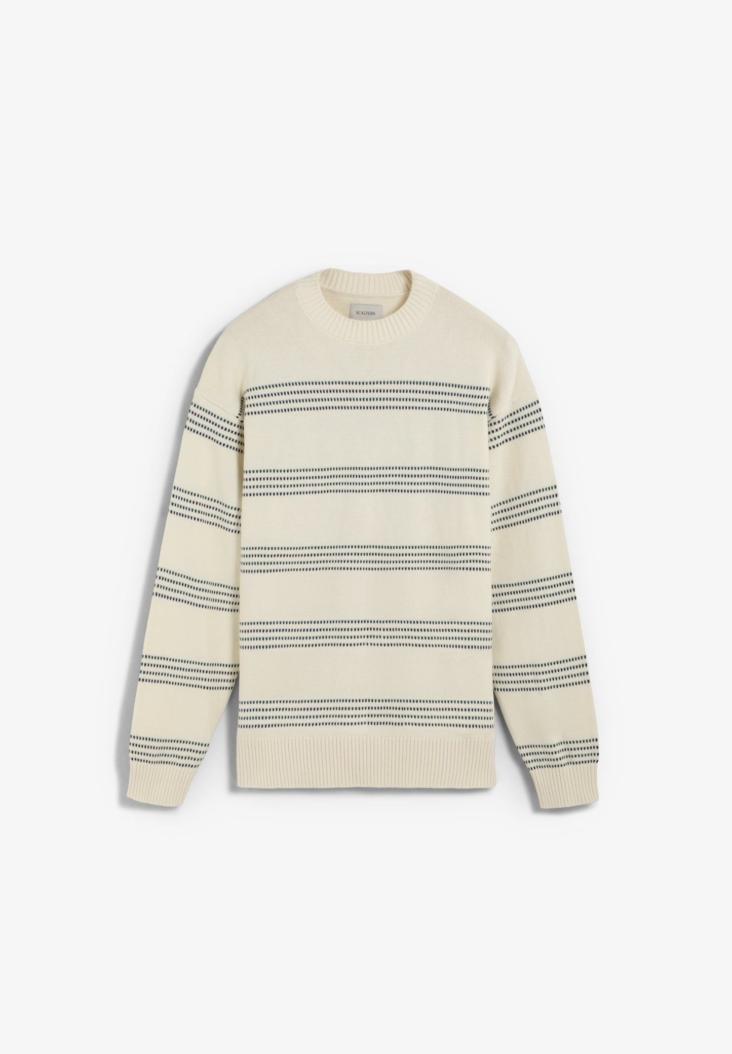 SWEATER ÀS RISCAS RÉTRO