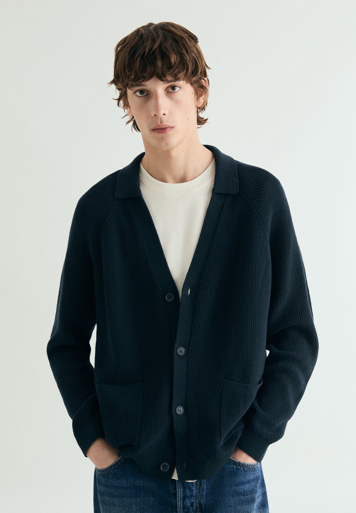 CARDIGAN DE ALGODÃO E LINHO