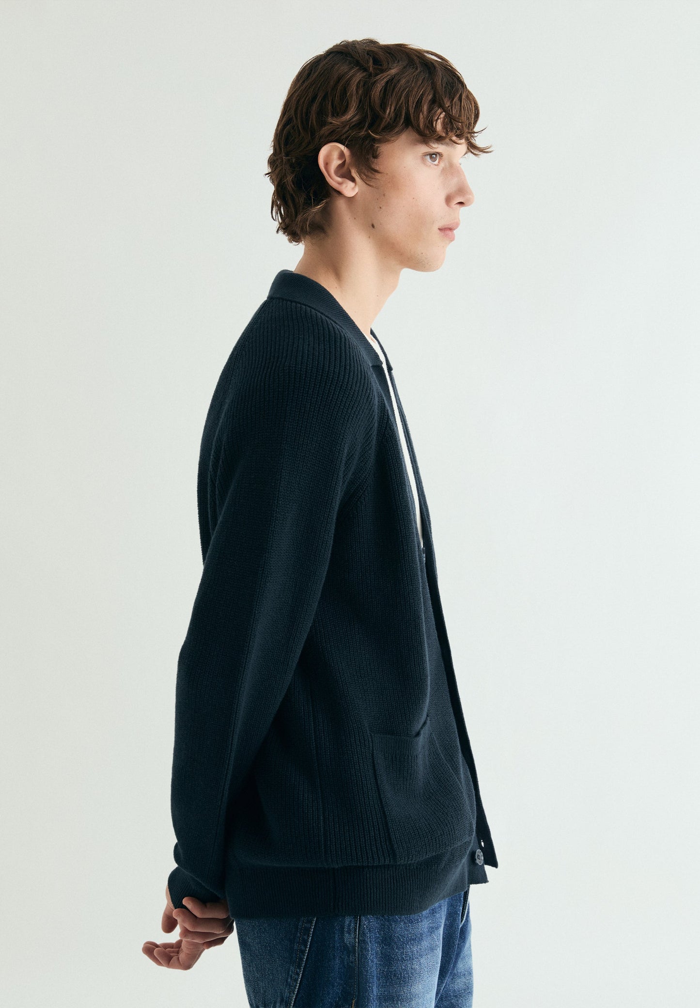 CARDIGAN DE ALGODÃO E LINHO