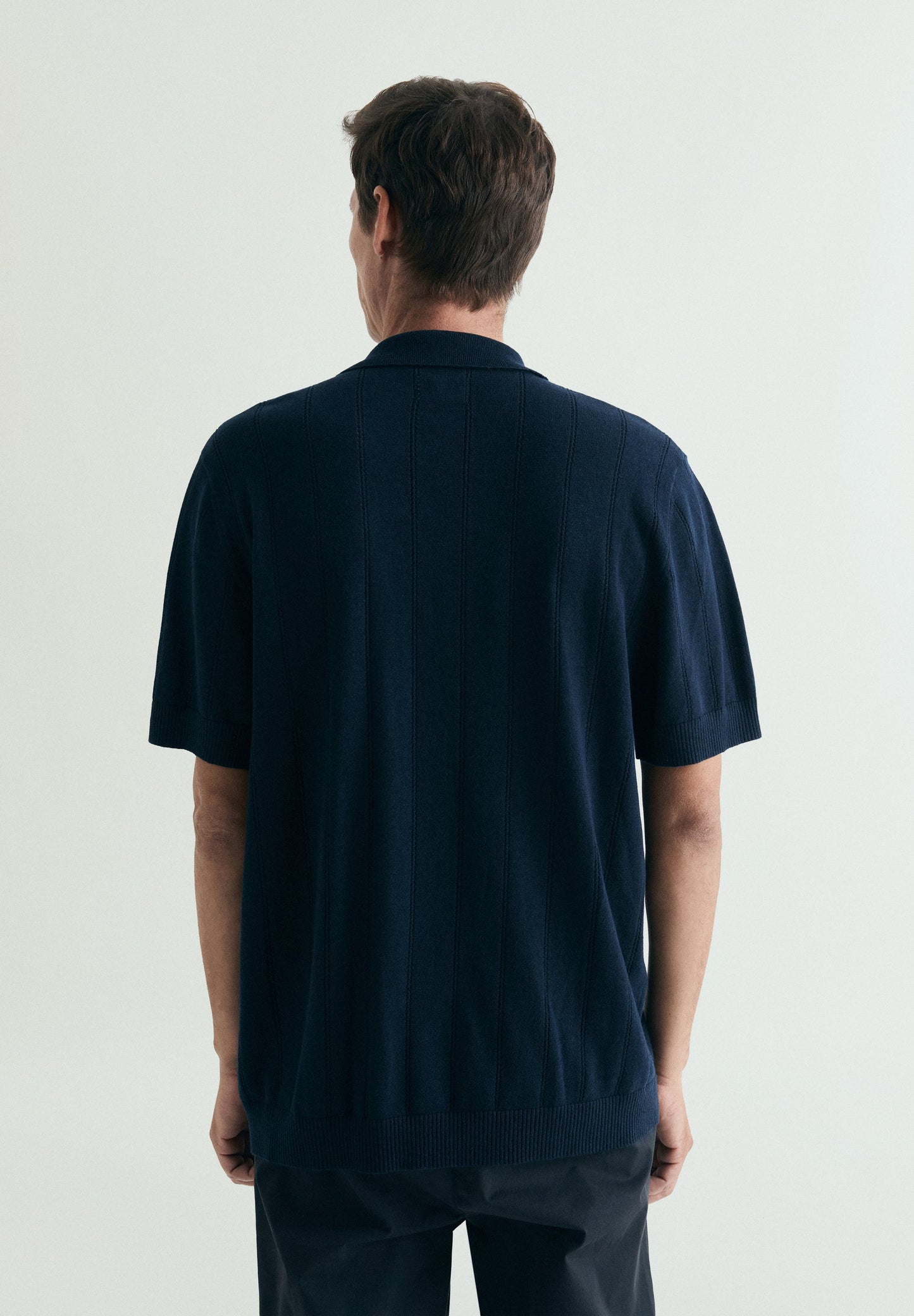 CAMISA POLO EM TRICOT COM BOTÕES