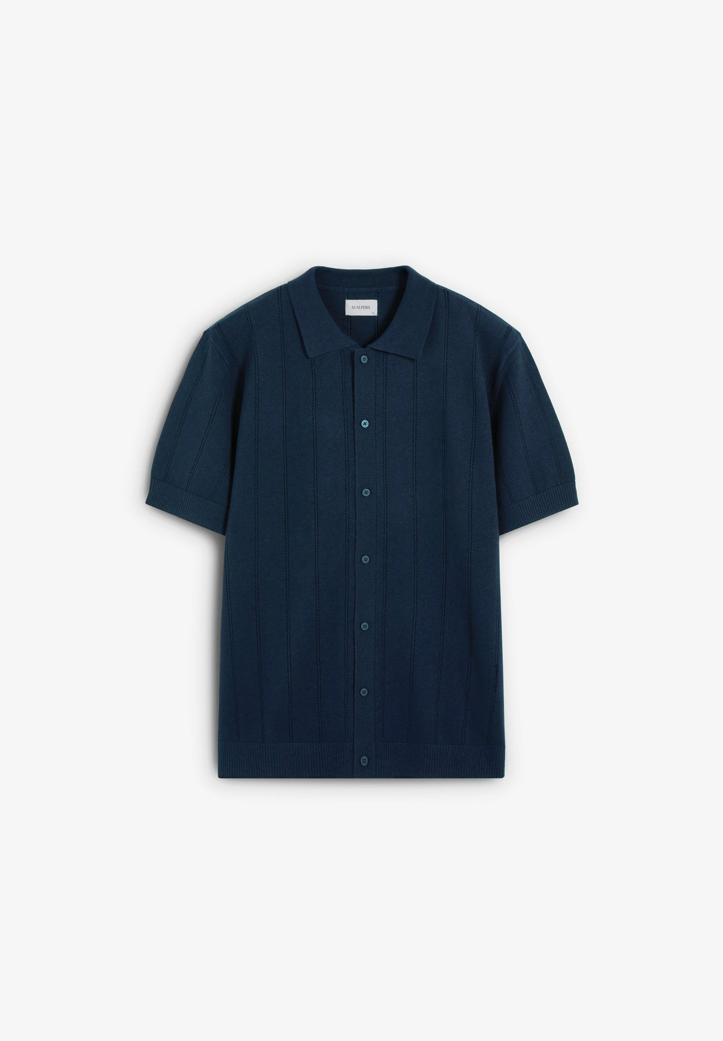 CAMISA POLO EM TRICOT COM BOTÕES