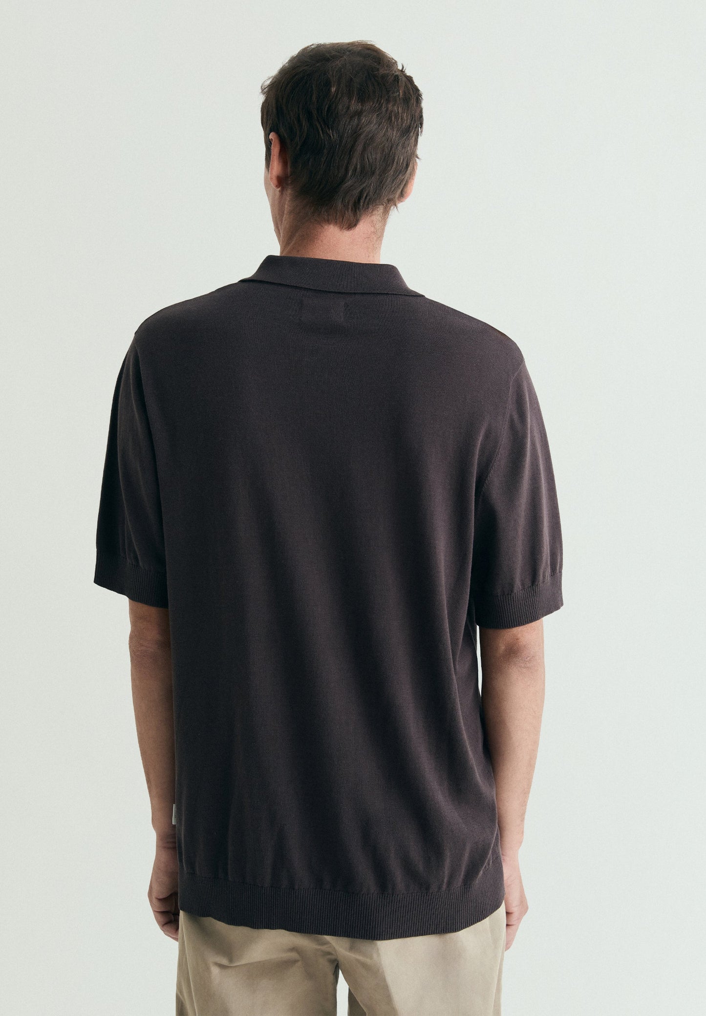 CAMISA POLO EM TRICOT COM BOTÕES