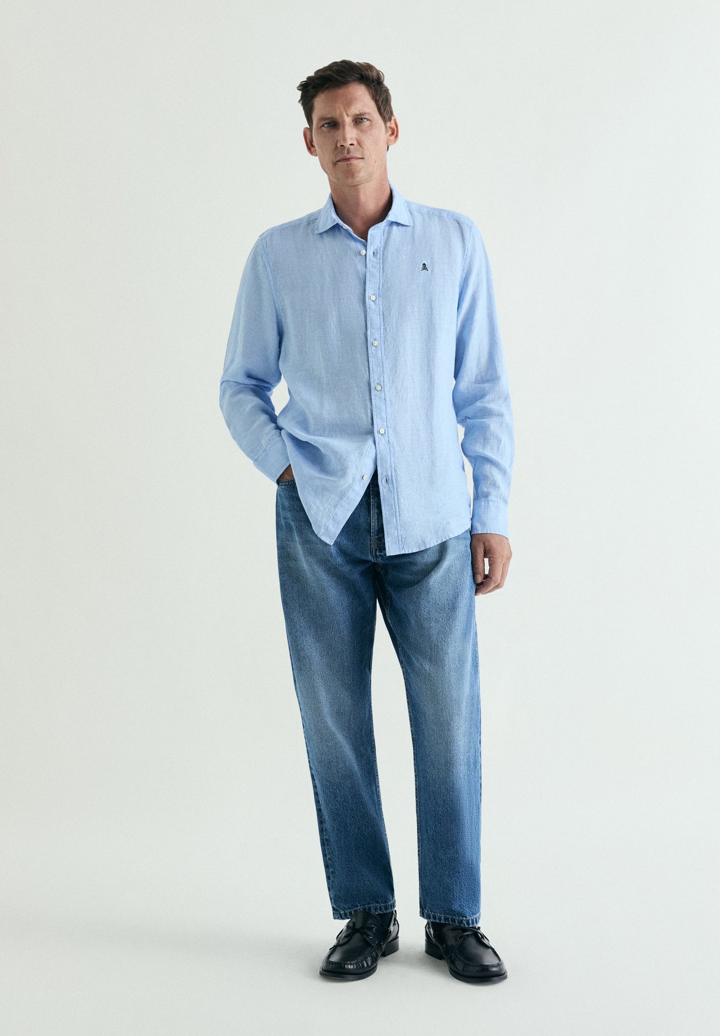 CAMISA DE LINHO SLIM FIT