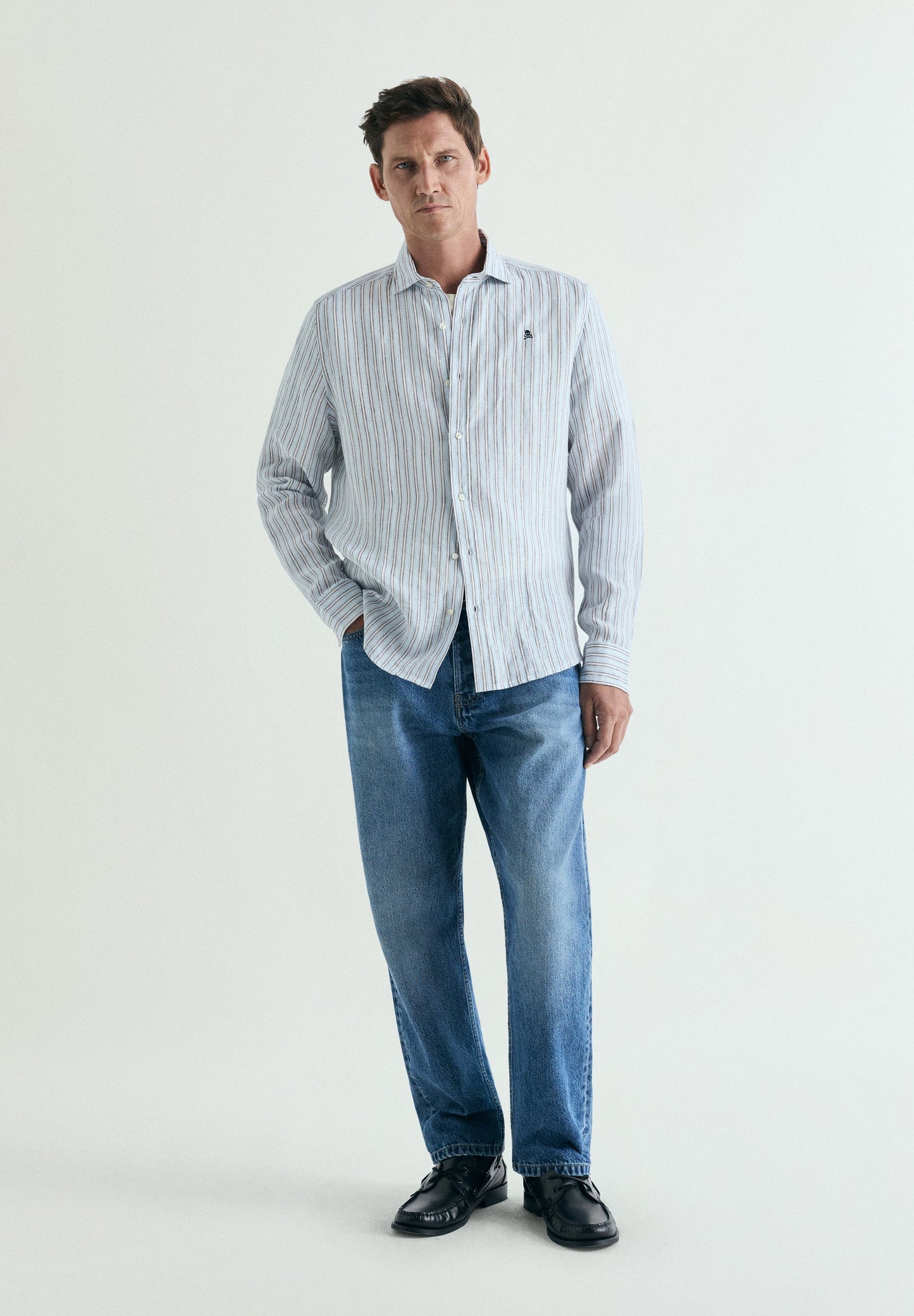 CAMISA DE LINHO SLIM FIT